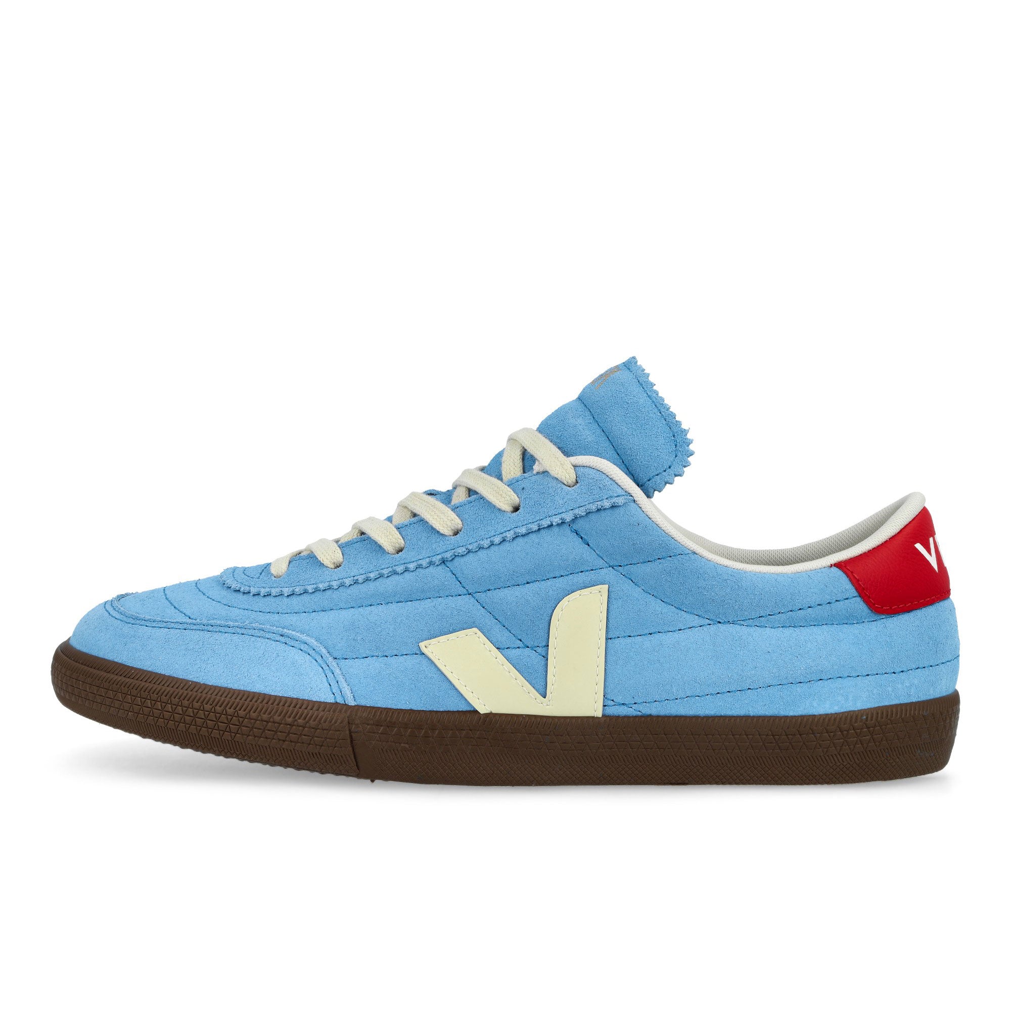 Veja Panenka Suede Aqua / Pierre Bark Low Top Sneakers FU0321389B | Overkill