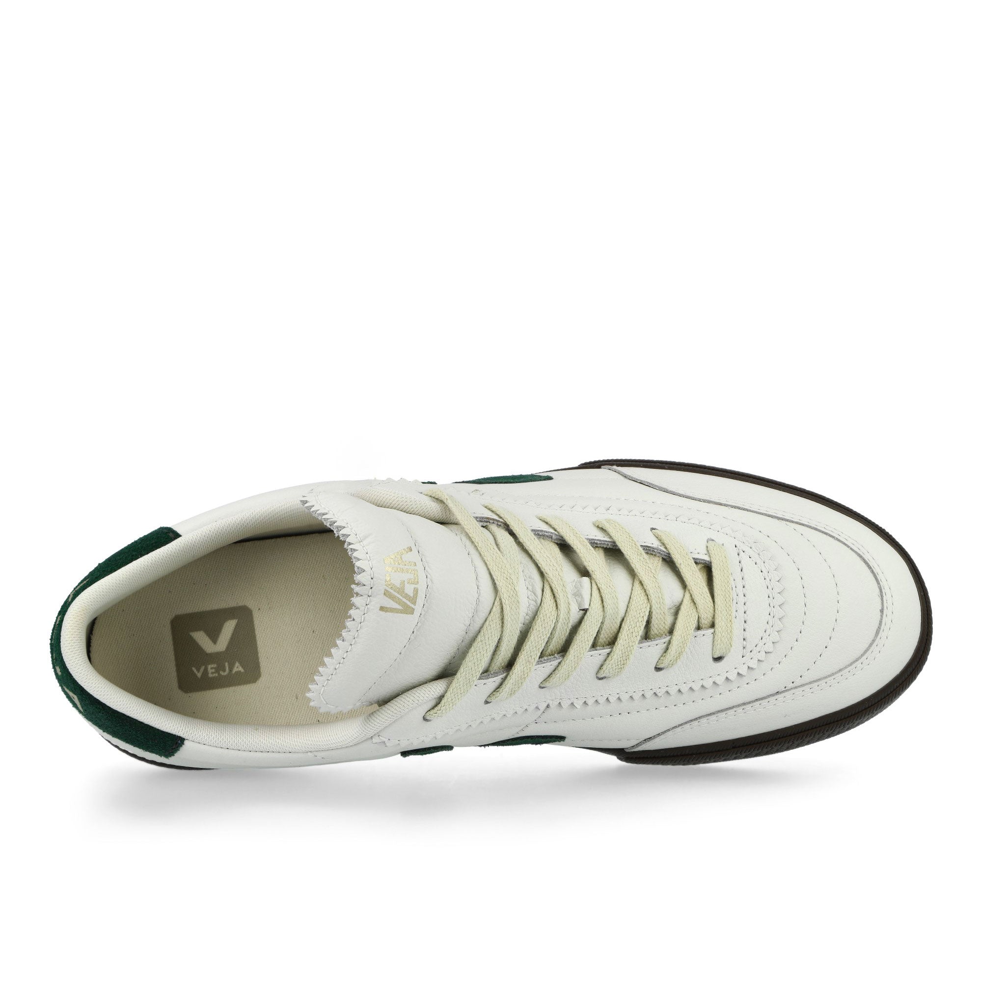 Veja Panenka O.T. Leather White / Cyprus Eagle Low Top Sneakers FU2020895B Detailfoto | Overkill