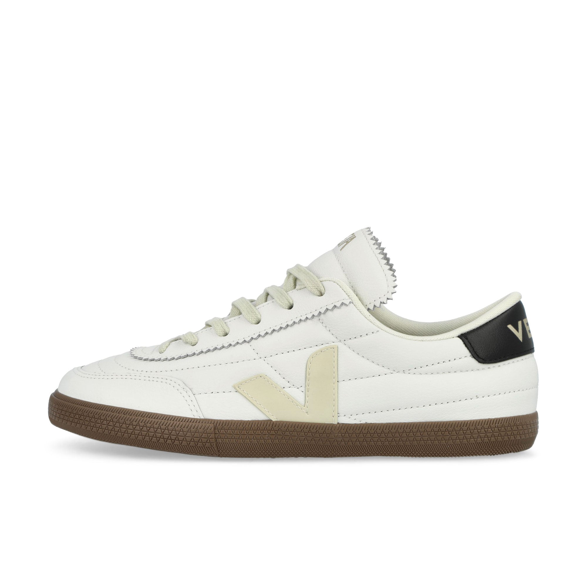 Veja Panenka O.T. Leather White / Black Bark Low Top Sneakers FU2020896A | Overkill