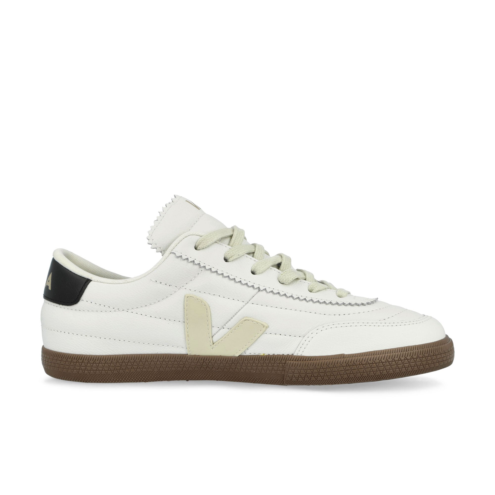 Veja Panenka O.T. Leather White / Black Bark Low Top Sneakers FU2020896A Silhouette | Overkill
