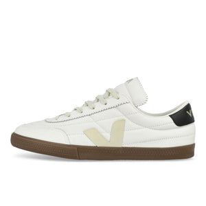Veja Panenka O.T. Leather White / Black Bark Low Top Sneakers FU2020896B | Overkill