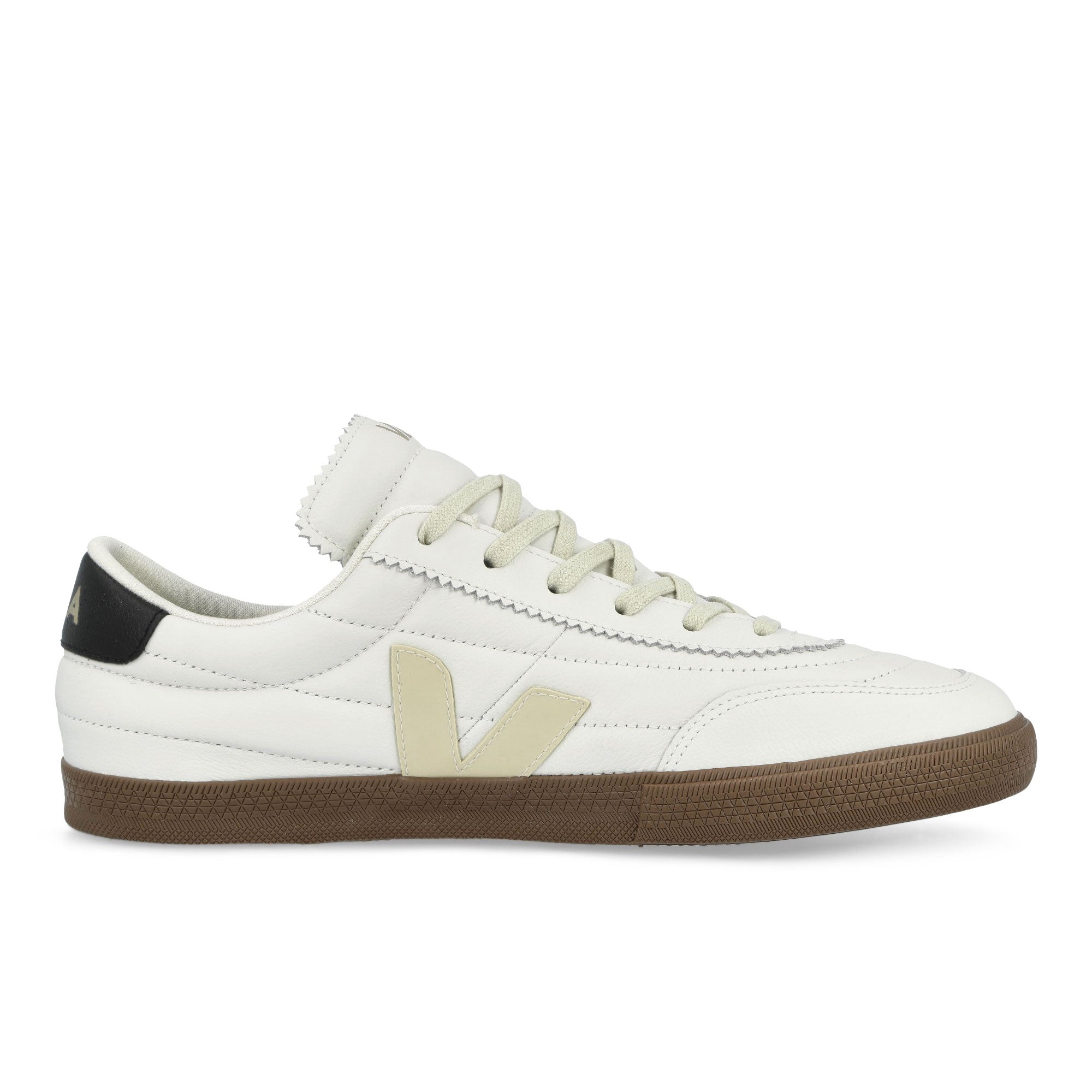 Veja Panenka O.T. Leather White / Black Bark Low Top Sneakers FU2020896B Silhouette | Overkill