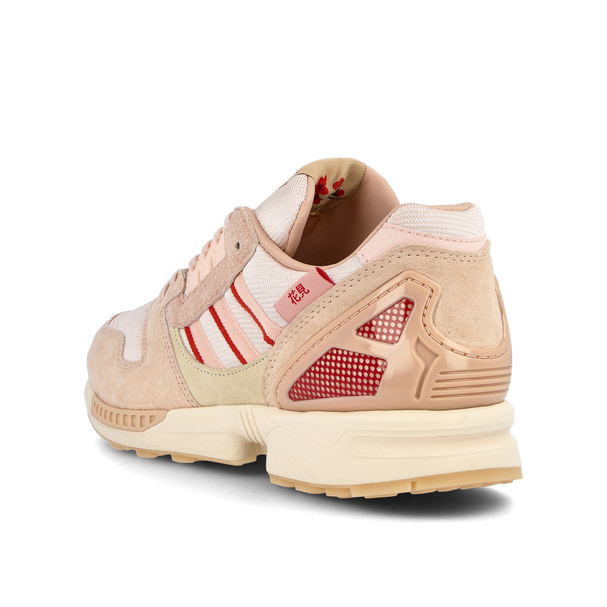 adidas ZX 8000 Hanami Icey Pink / Glory Red / Vapour Pink Low Top Sneaker FU7308 Material | Overkill
