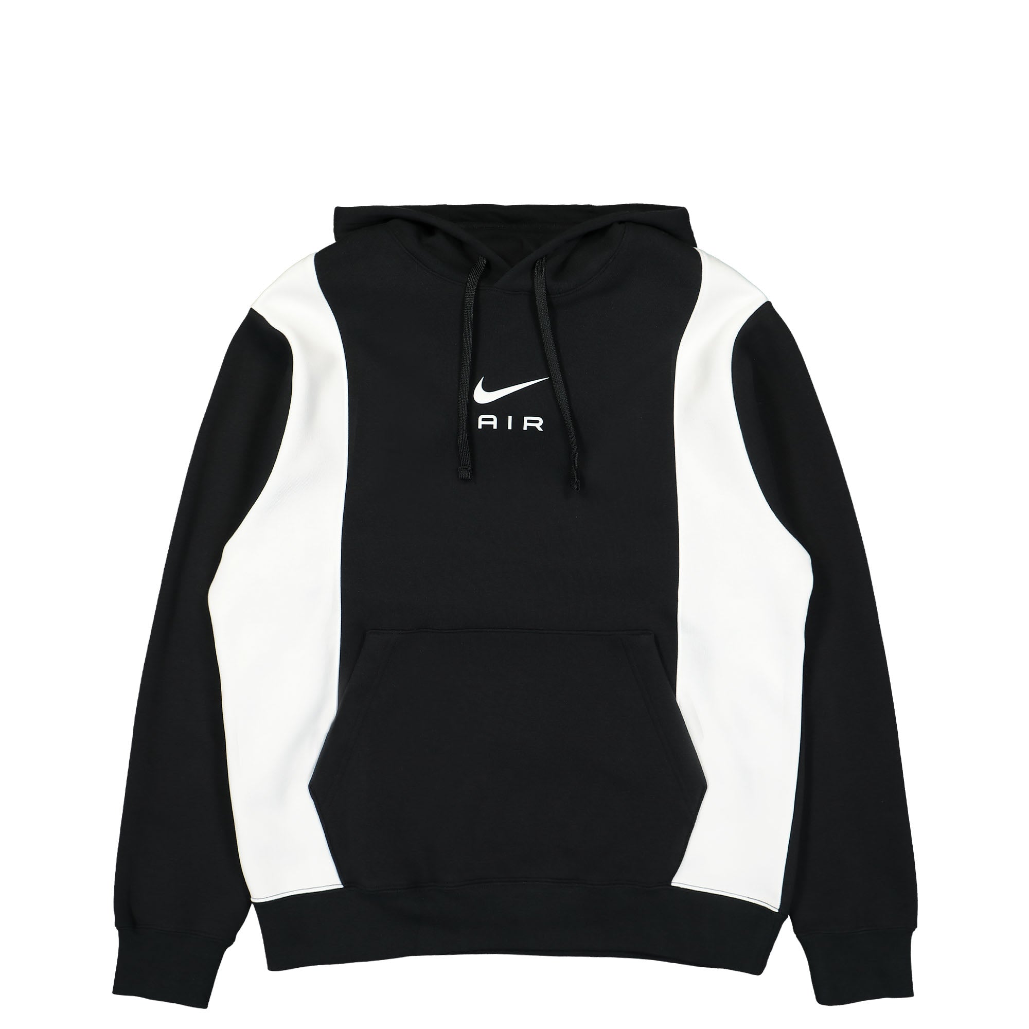 Nike Air Fleece Hoodie Black / Summit White Hoodies FV0167 011 | Overkill