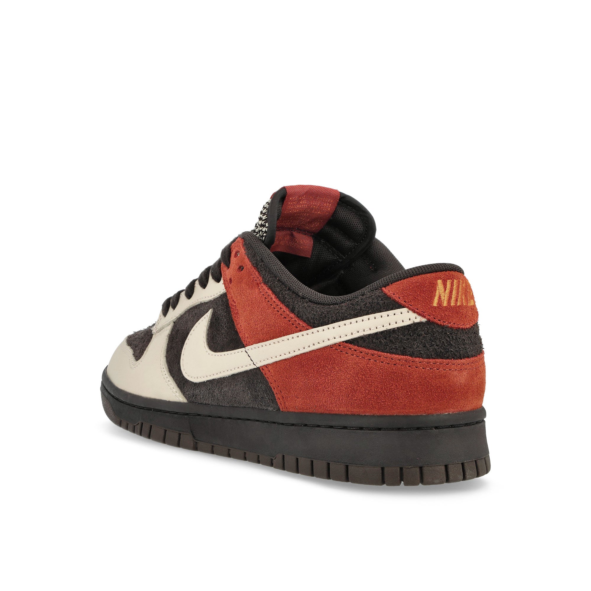 Nike Dunk Low Velvet Brown / Sanddrift - Rugged Orange Low Top Sneakers Material | Overkill
