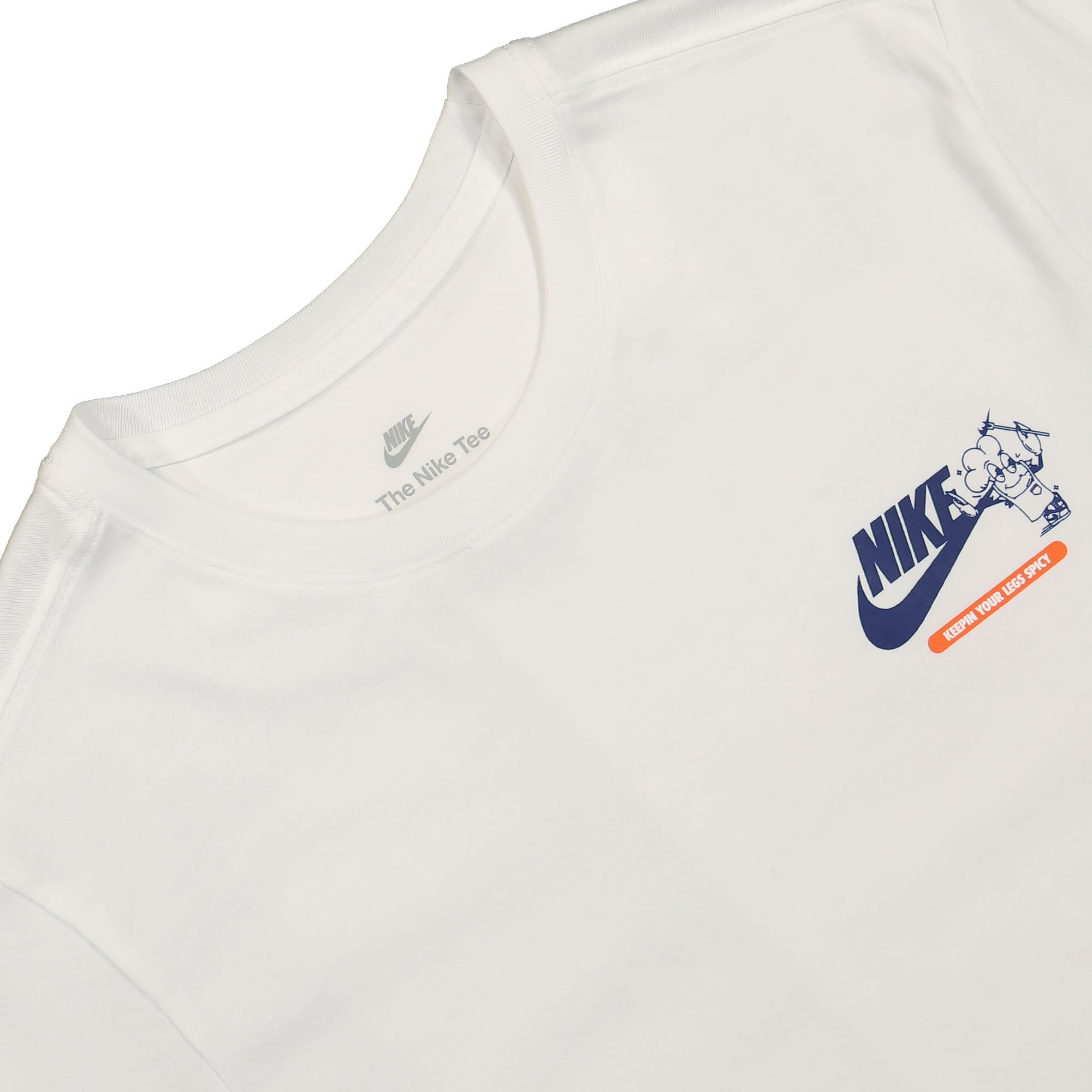 Nike Heat On Your Feet T-Shirt White T-Shirts Material | Overkill