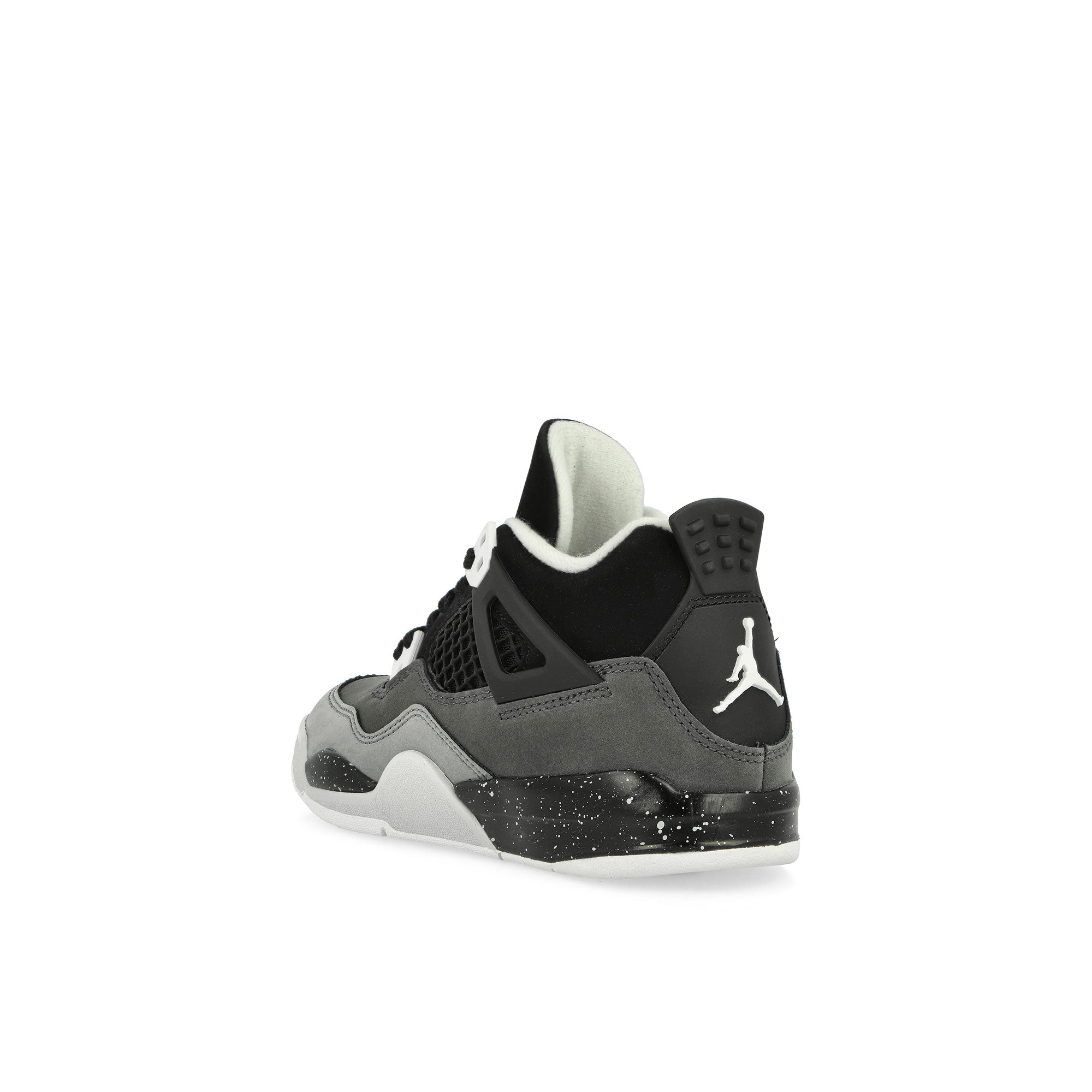 Jordan Jordan 4 Retro PS Black / White - Anthracite- Black High Top Sneakers Material | Overkill