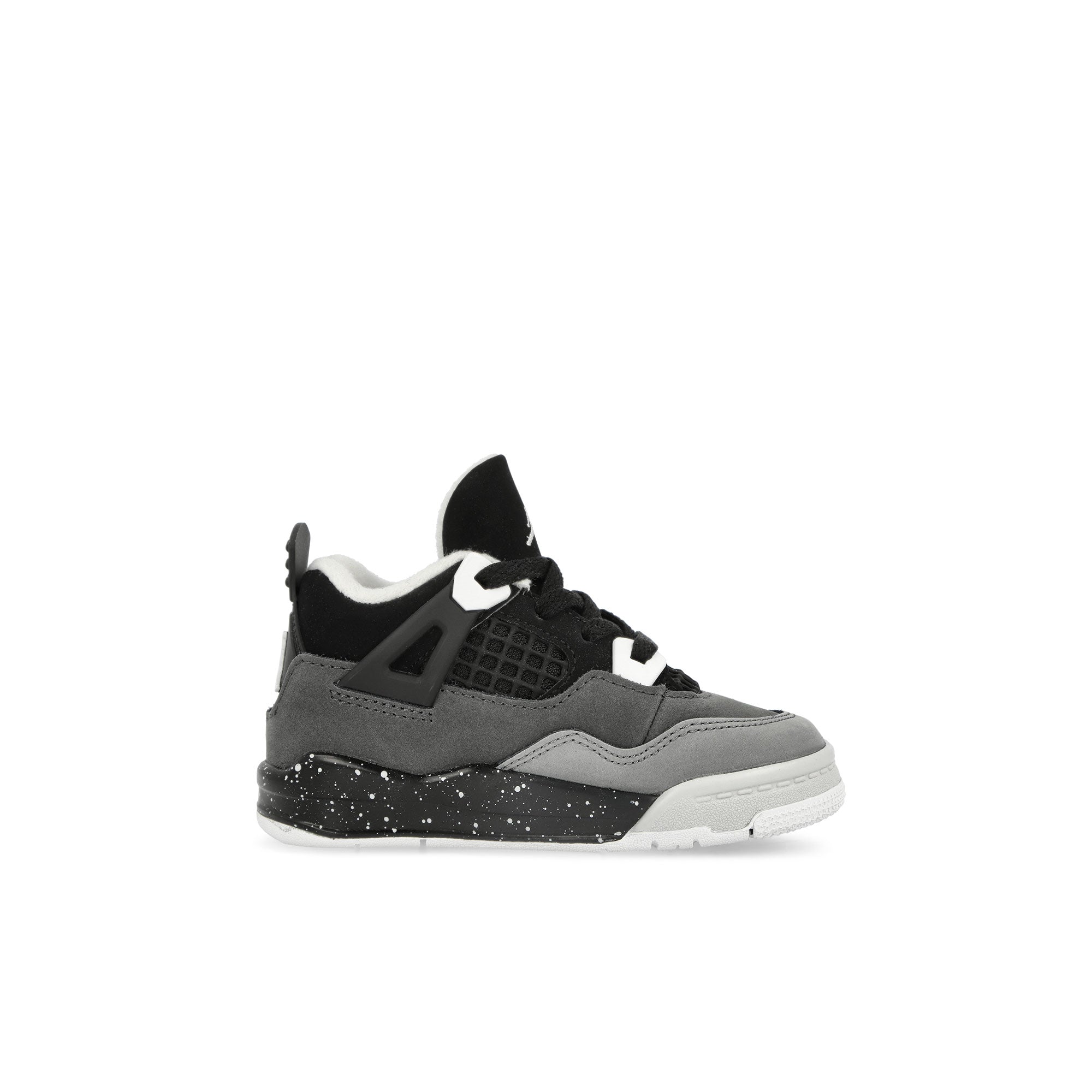 Jordan 4 Retro TD Black / White - Anthracite - Black Mid Top Sneakers Silhouette | Overkill