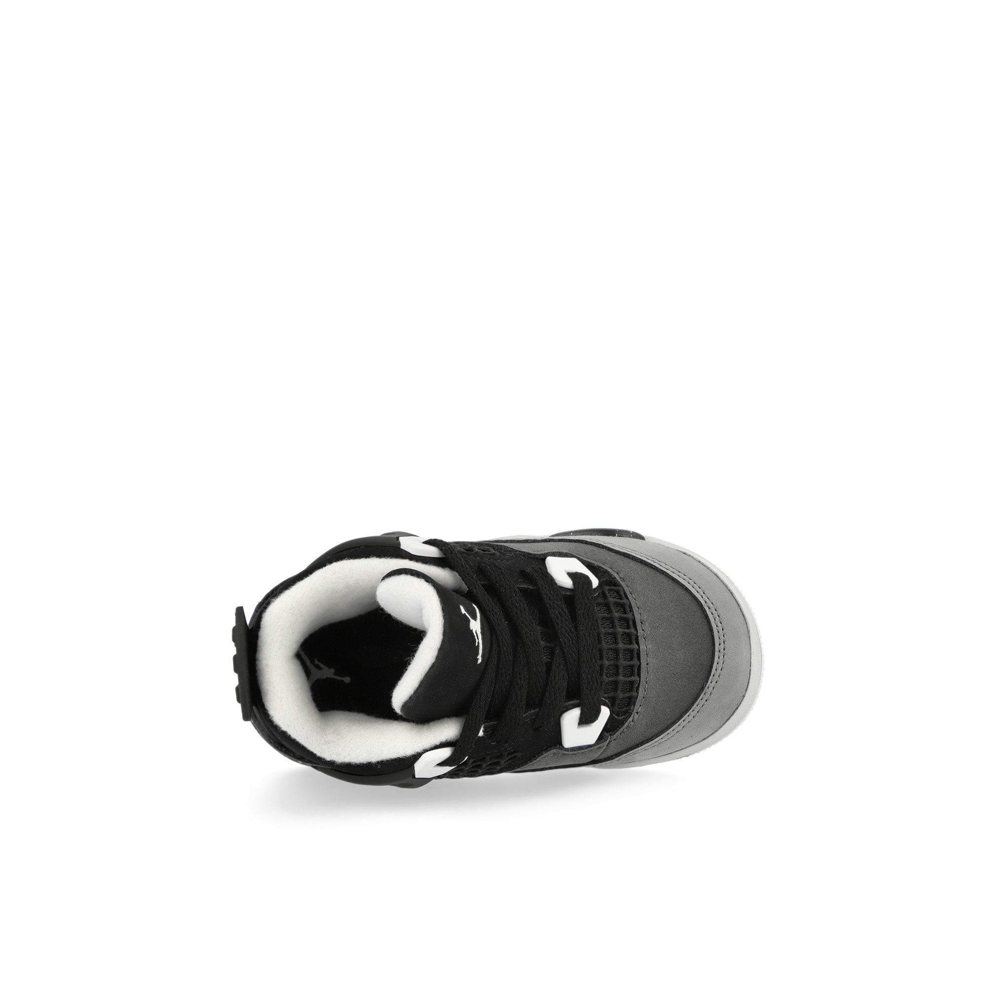 Jordan 4 Retro TD Black / White - Anthracite - Black Mid Top Sneakers Detailfoto | Overkill