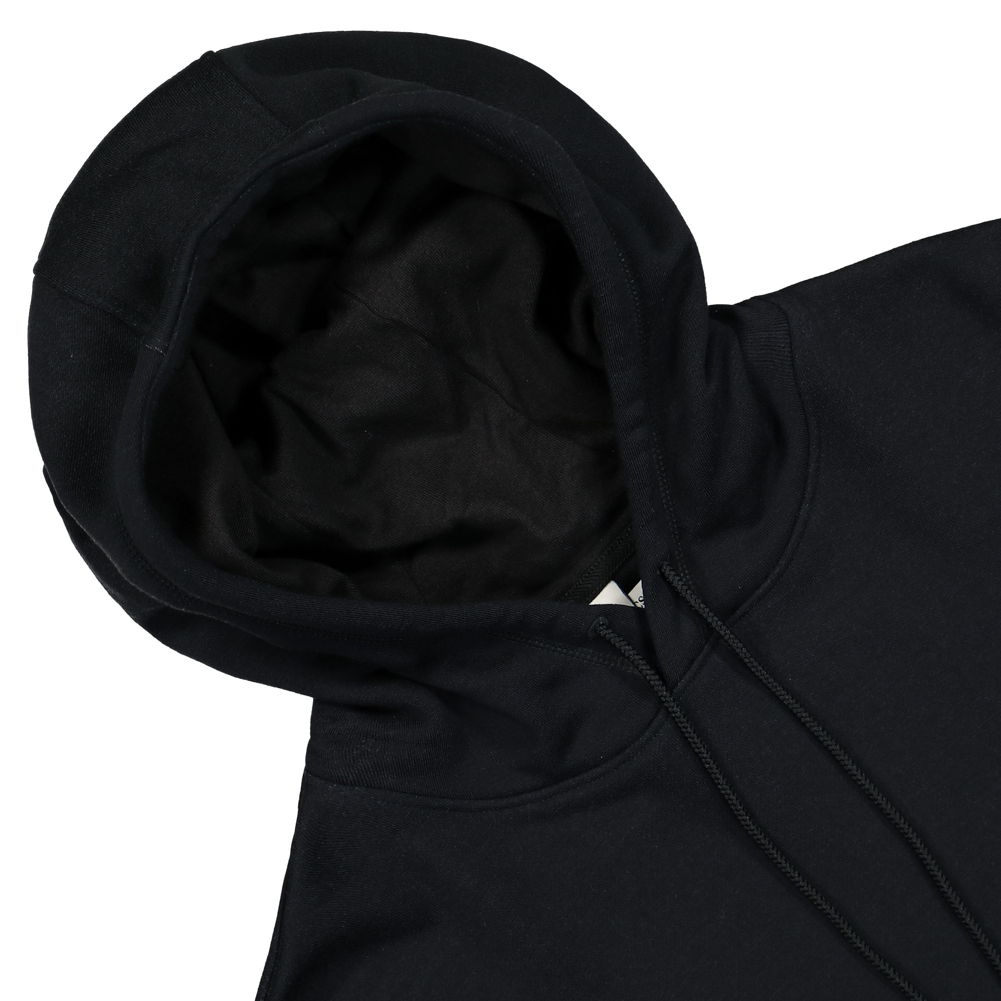 Nike Wool Classics Hoodie Black Hoodies Close-up | Overkill