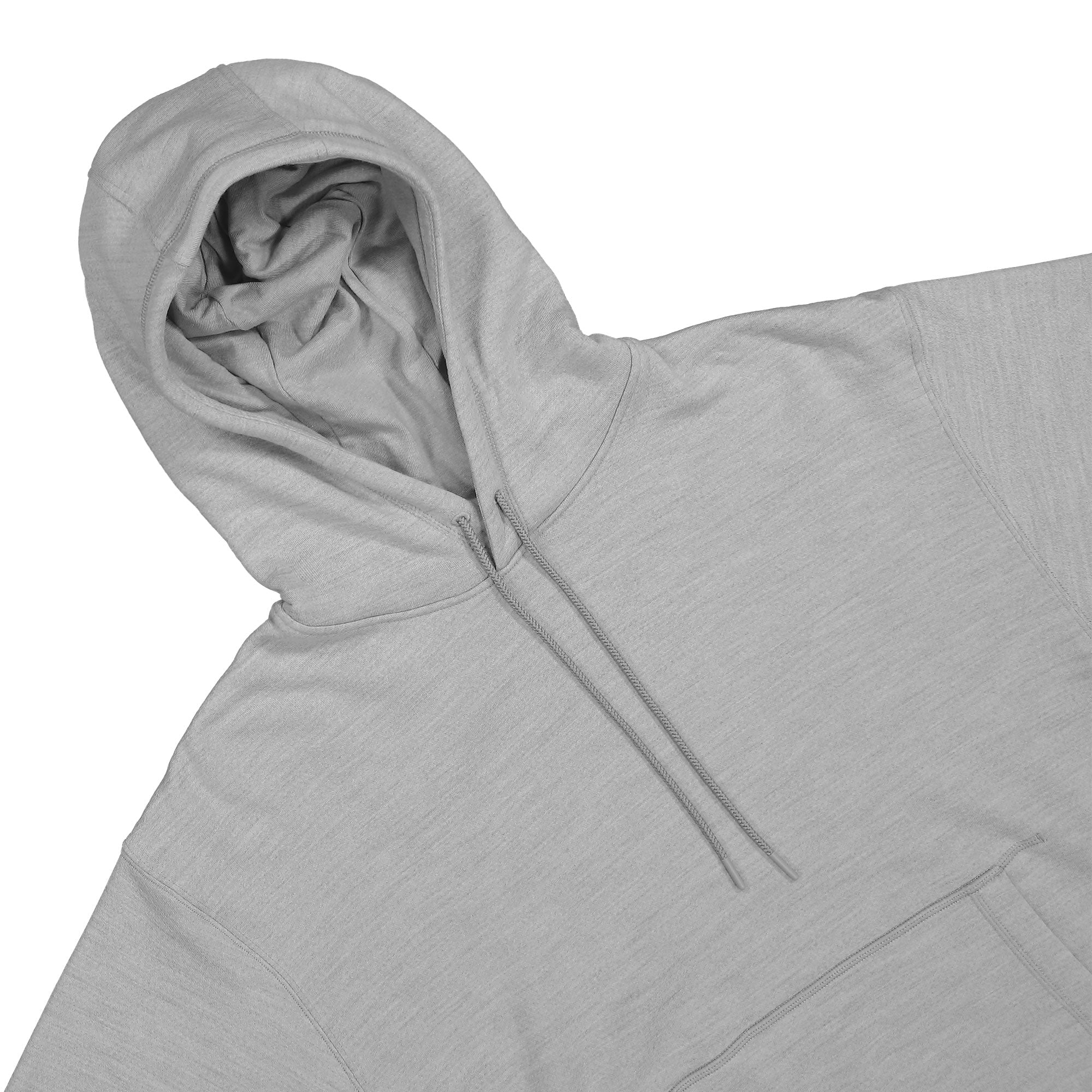 Nike Wool Classics Hoodie Matte Silver / HTR / 30018 Hoodies Close-up | Overkill