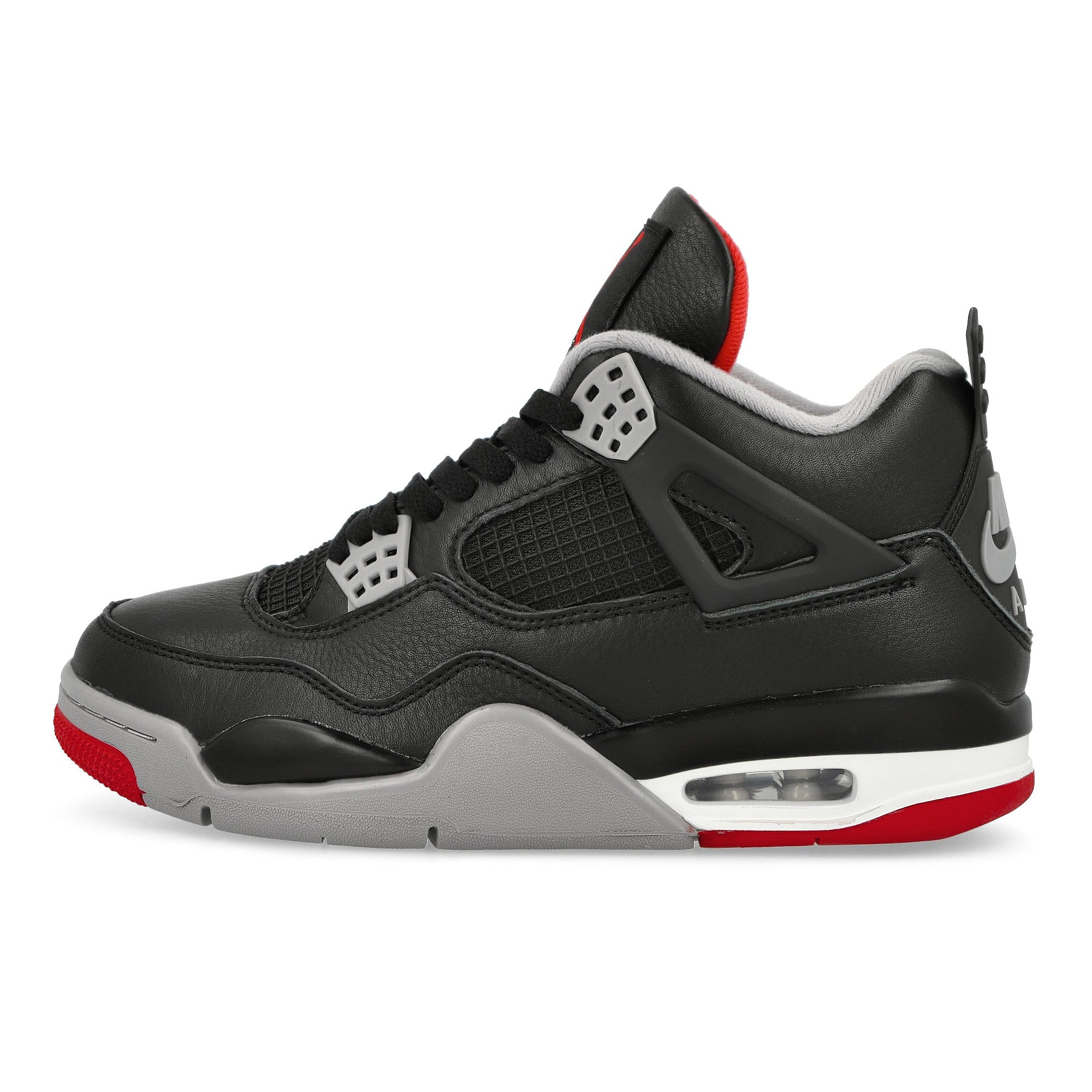 Jordan Air Jordan 4 Retro Black / Fire Red - Cement Grey - Summit White Sneakers FV5029 006 | Overkill