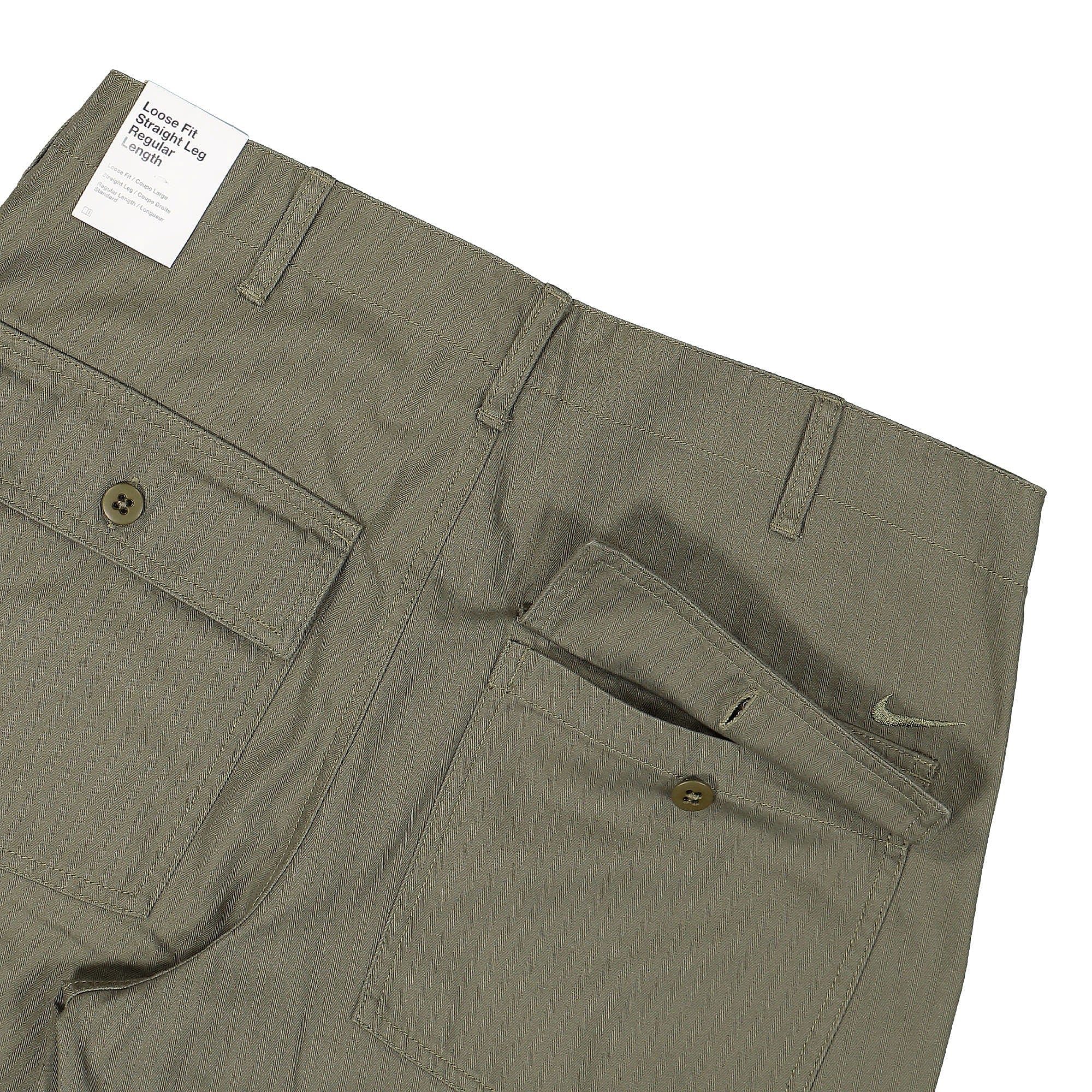 Nike Life Fatigue Pant Medium Olive / Medium Olive Casual Pants Detail view 1 | Overkill