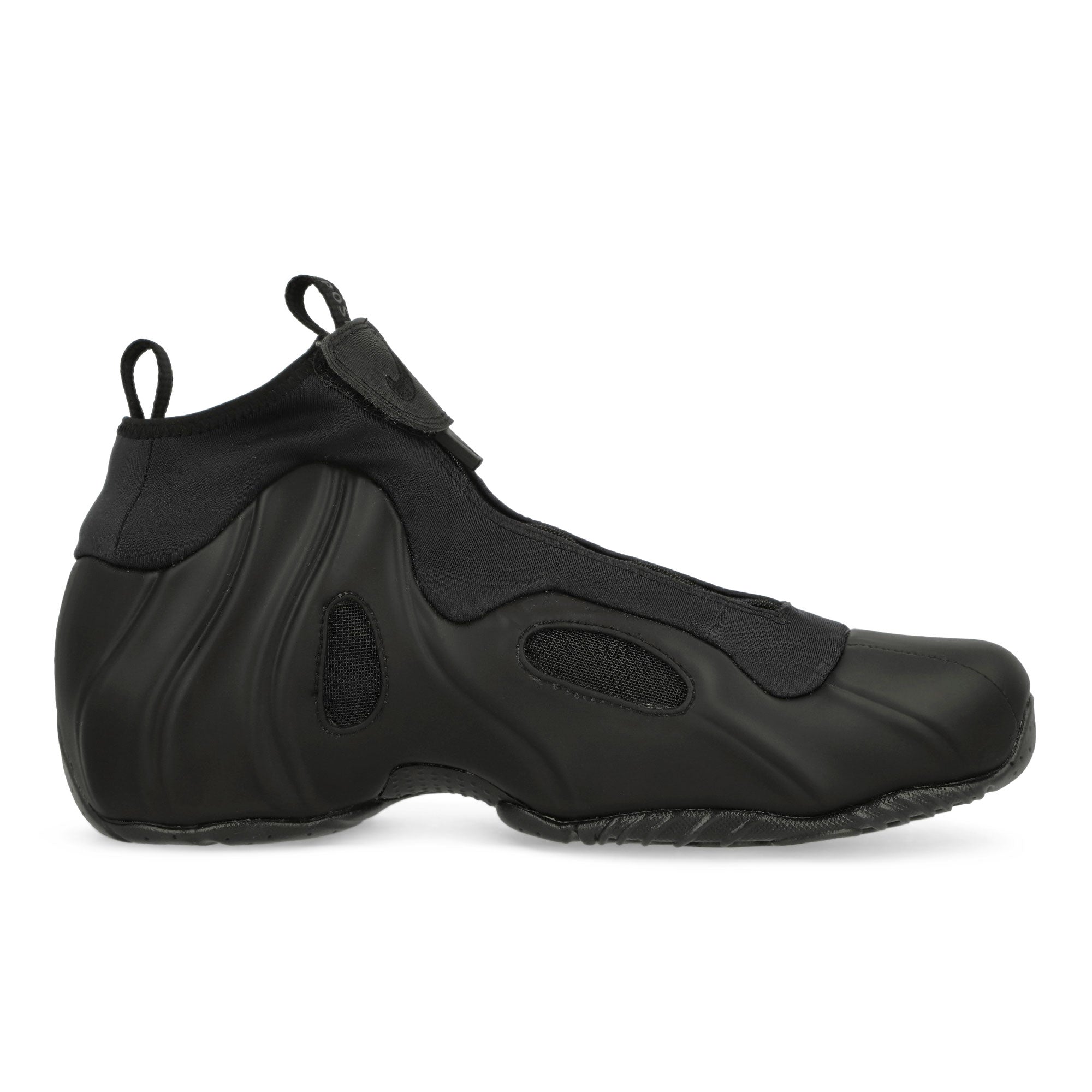 Nike Air Flightposite Black / Black High Top Sneakers Silhouette | Overkill