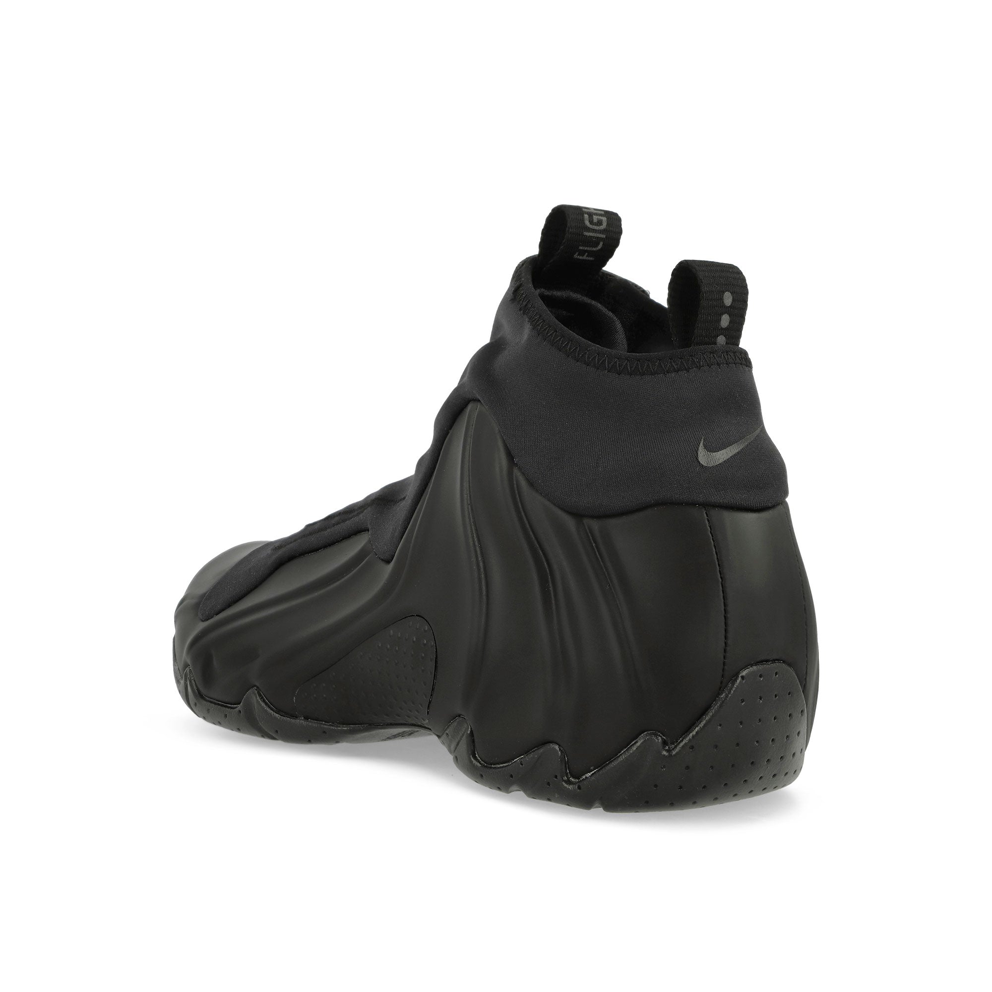 Nike Air Flightposite Black / Black High Top Sneakers Material | Overkill