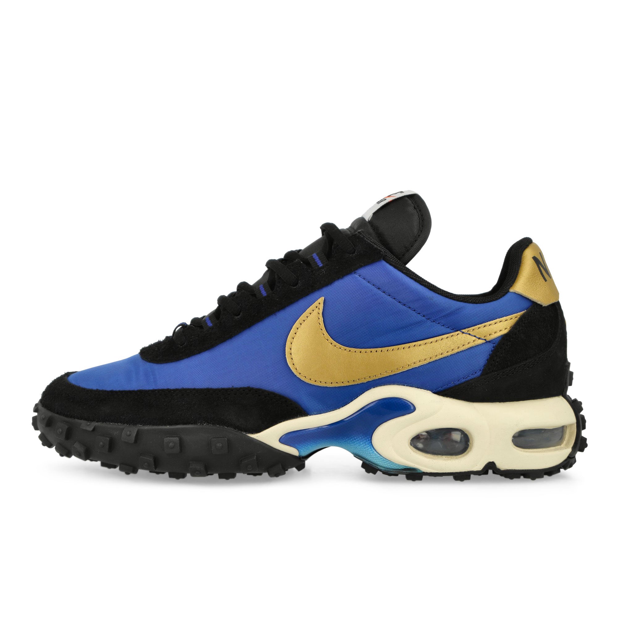 Nike Air Max Waffle SP Hyper Blue / Metallic Gold - Black Low Top Sneakers FV6946 400 | Overkill