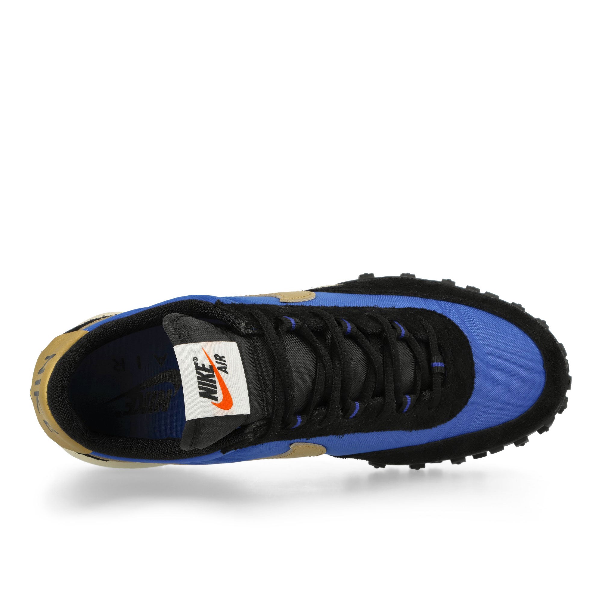 Nike Air Max Waffle SP Hyper Blue / Metallic Gold - Black Low Top Sneakers Detailfoto | Overkill