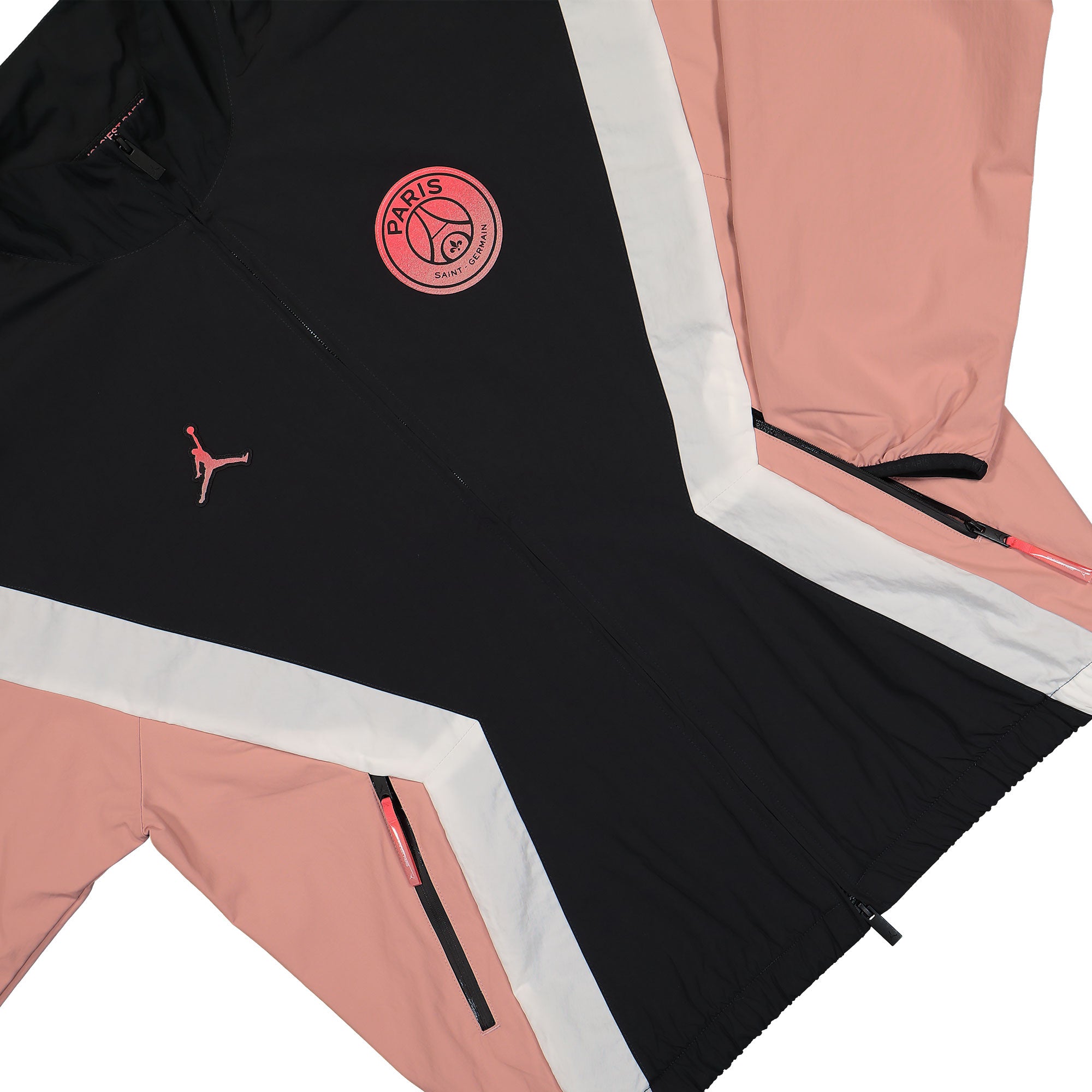Jordan Anthem Jacket Rust Pink / Off Noir / Sail / Infrared 23 Track Jackets Detailfoto | Overkill