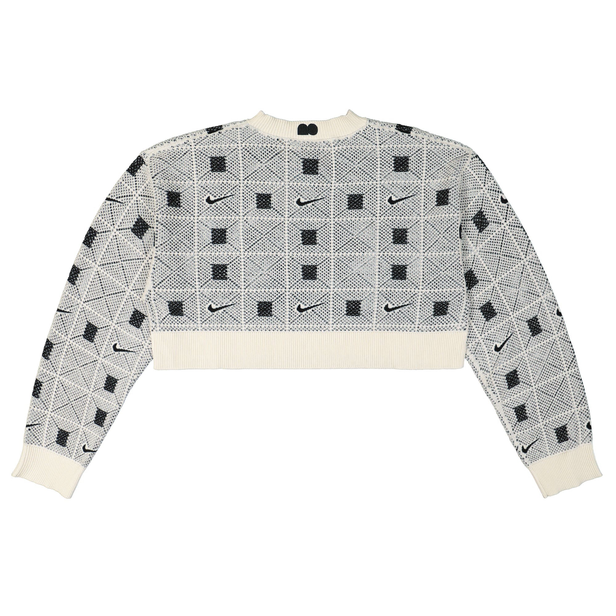 Nike W Sweater Pale Ivory / Black / Light Orewood Brown Sweatshirts Material | Overkill