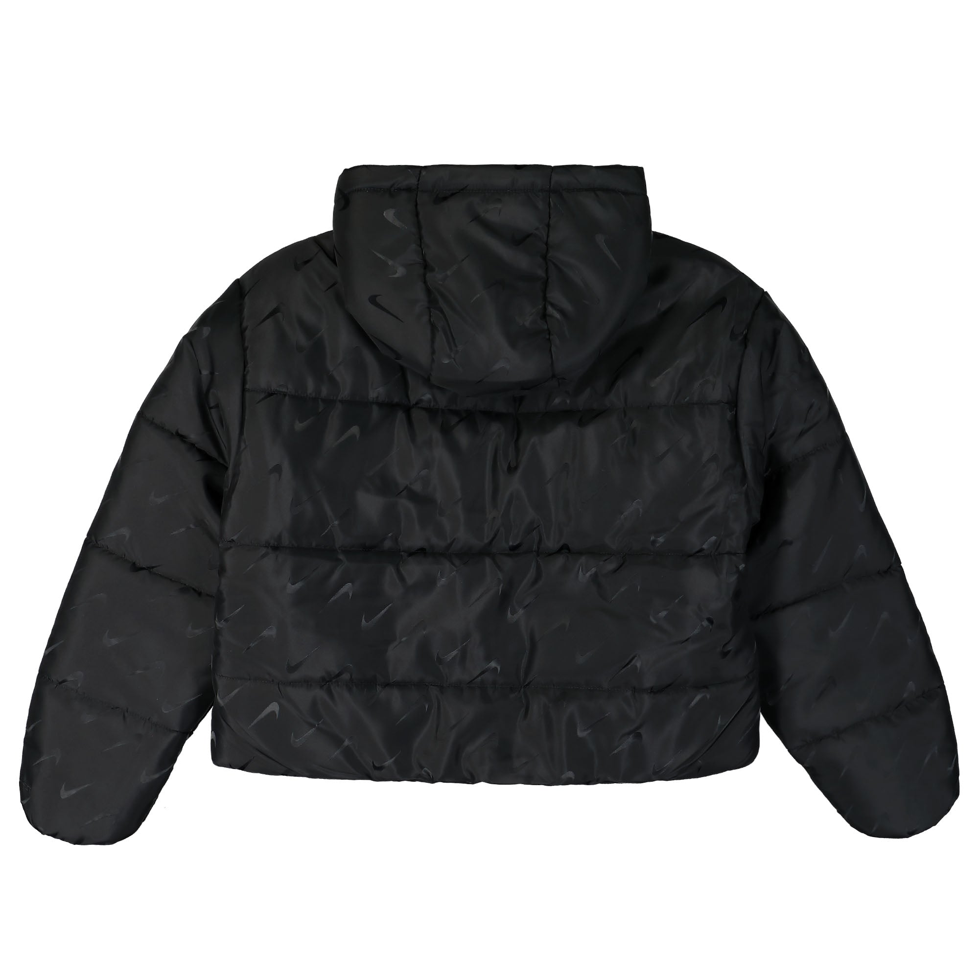 Nike W NSW Therma-FIT Loose Puffer Jacket Black / White Puffer Jackets Material | Overkill