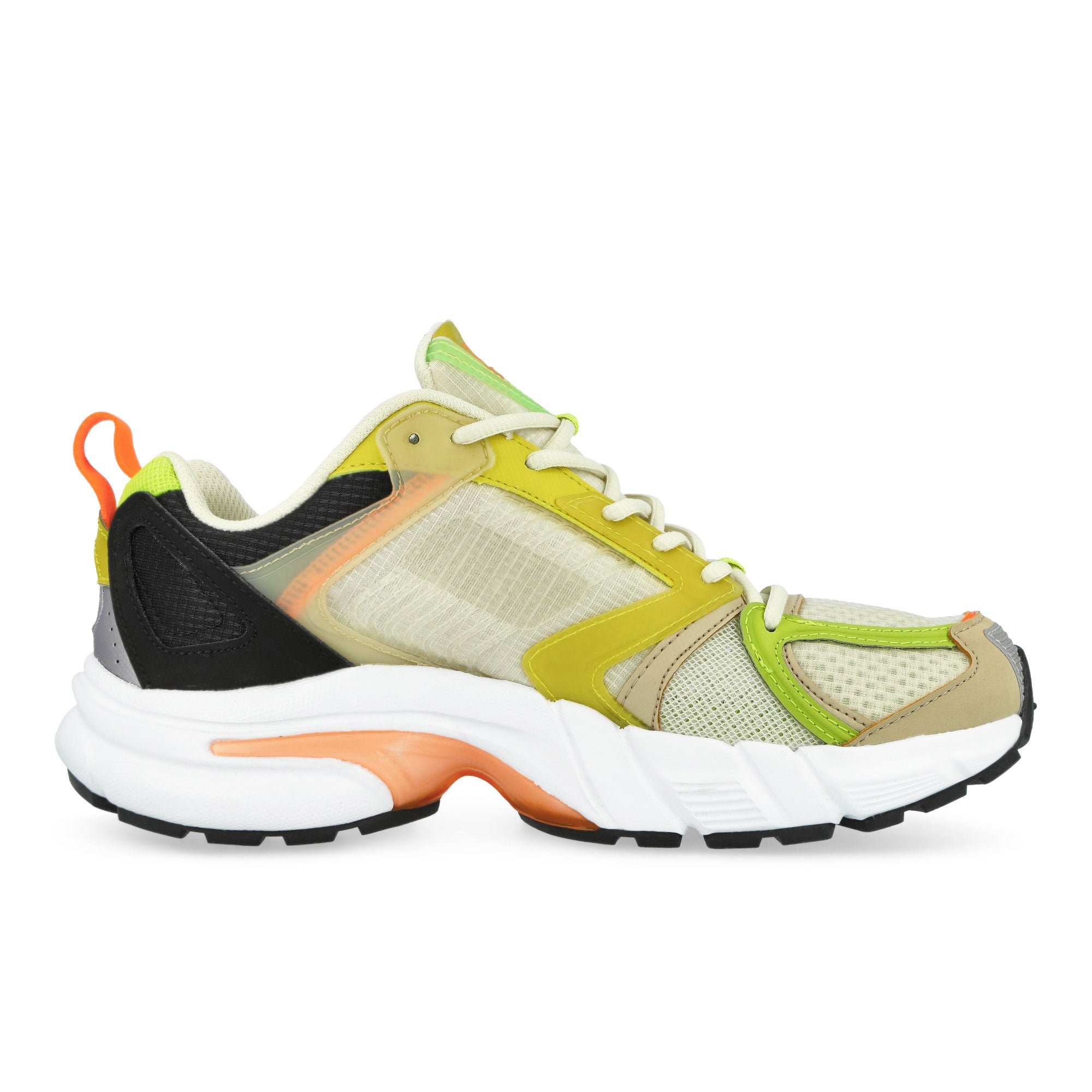 Reebok Premier Alabaster / Utility Yellow / Black Low Top Sneakers FV7989 Silhouette | Overkill