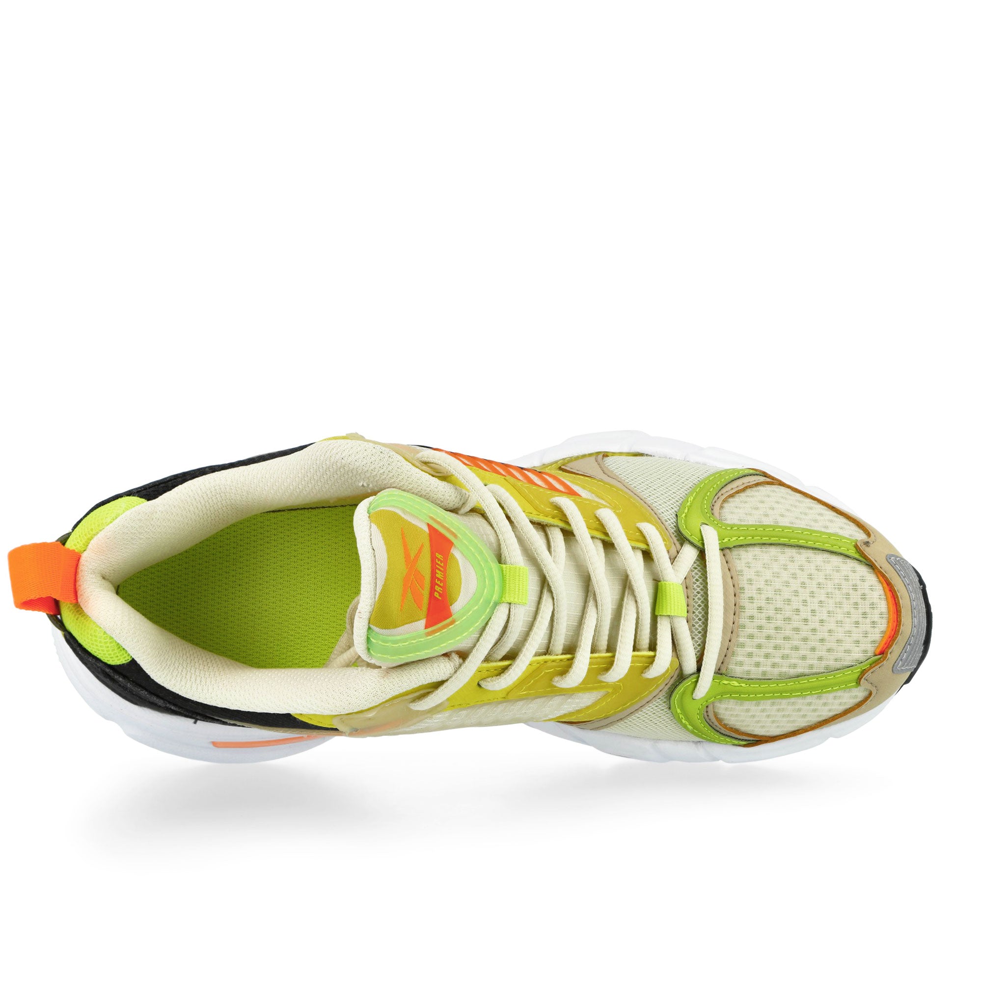 Reebok Premier Alabaster / Utility Yellow / Black Low Top Sneakers FV7989 Detailfoto | Overkill