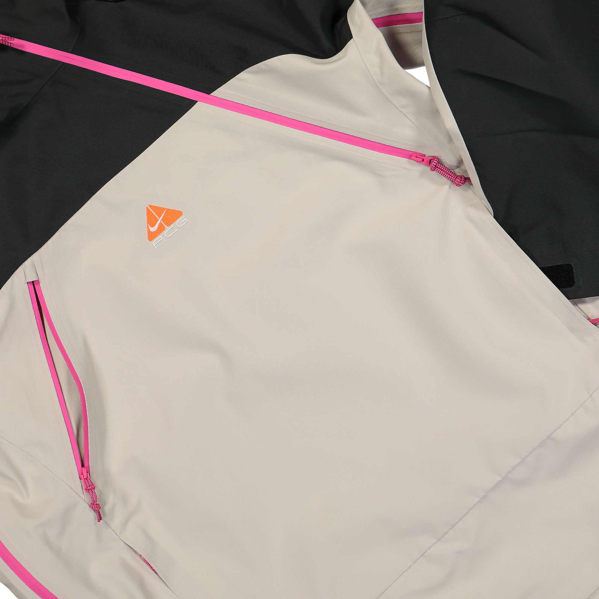 Nike ACG Storm-FIT ADV Chena Vortex Jacket Light Orewood Brown / Anthracite / Summit White Windbreaker Detailfoto | Overkill