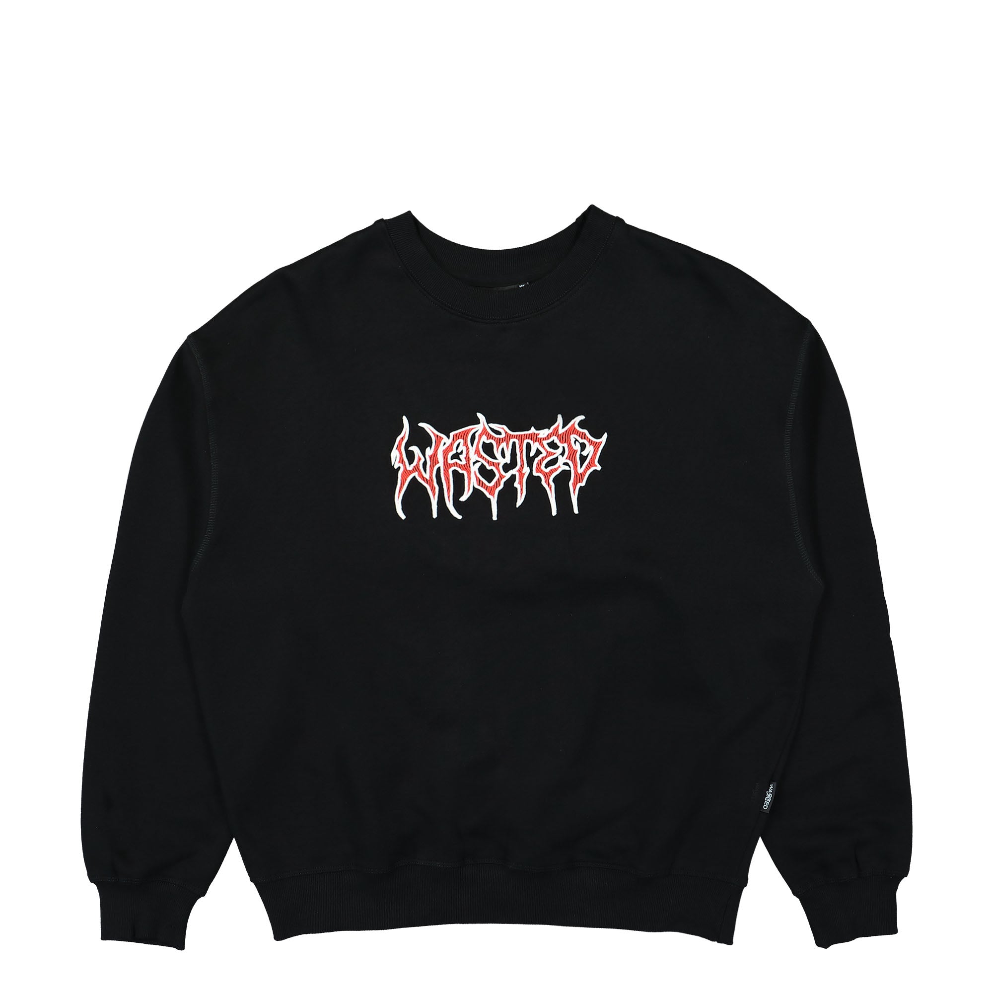 Wasted Paris Feeler Crew Neck Black Sweatshirts 164034 / Black | Overkill