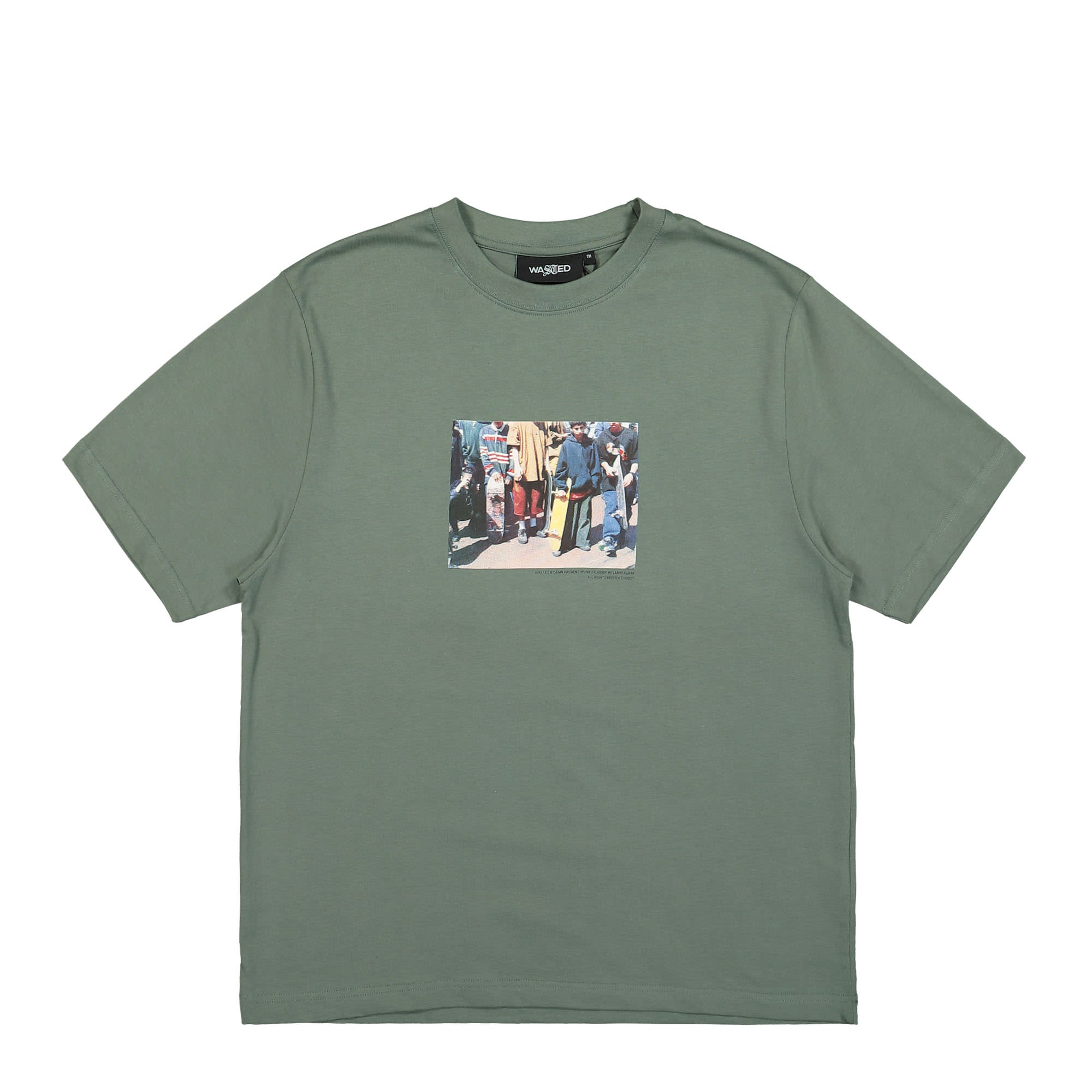 Wasted Paris Disturb T-Shirt Linchen Green T-Shirts 165916 / Lichen Green | Overkill