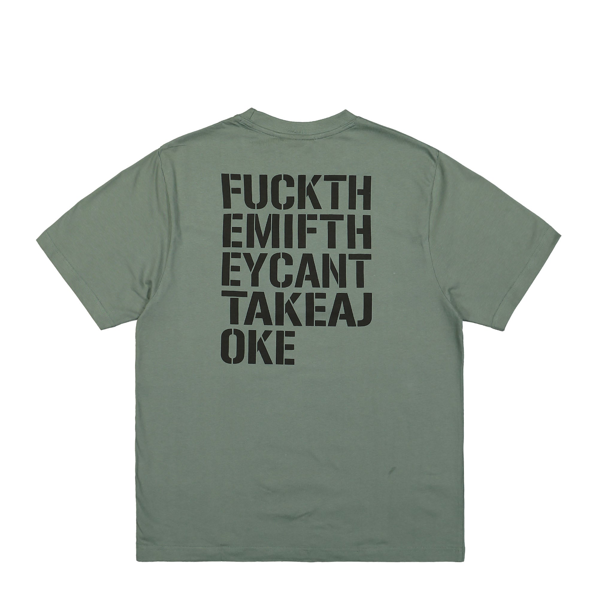 Wasted Paris Disturb T-Shirt Linchen Green T-Shirts Close-up | Overkill