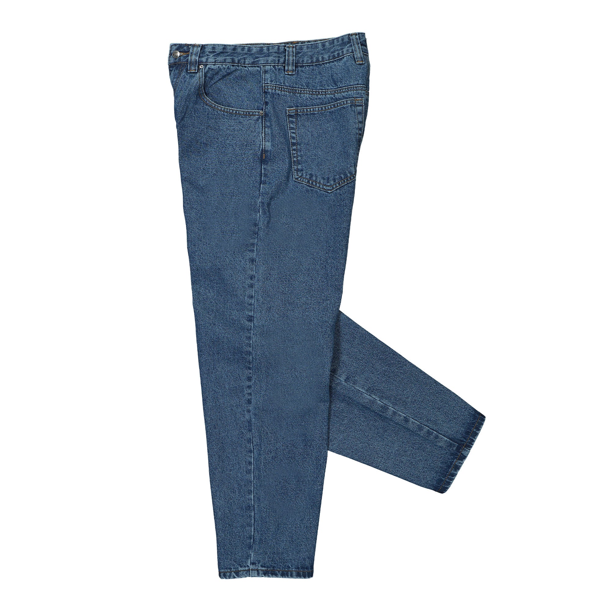 Wasted Paris Casper Feeler Pant Washed Blue Jeans Close-up | Overkill