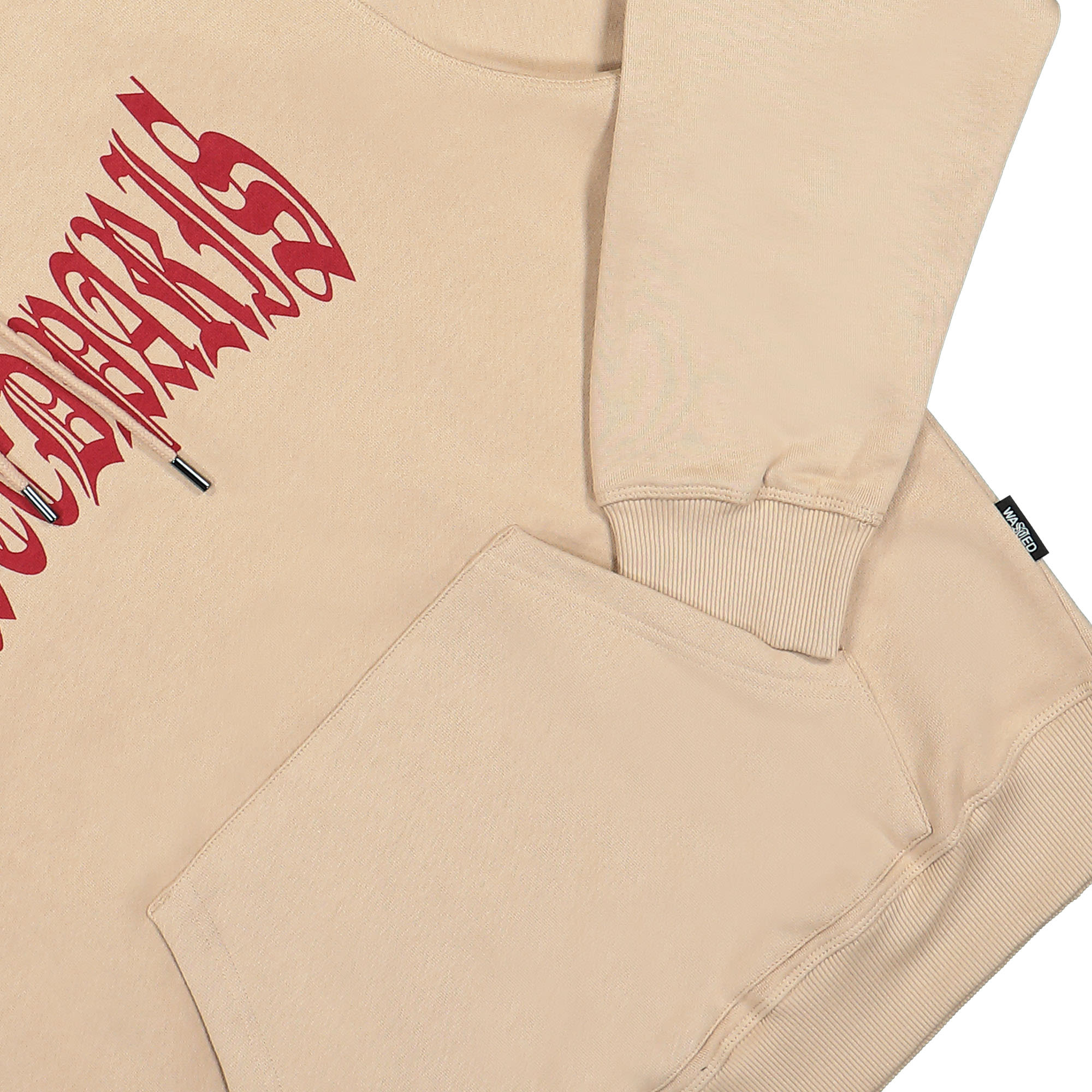 Wasted Paris Fate Hoodie Taupe Hoodies Detailfoto | Overkill