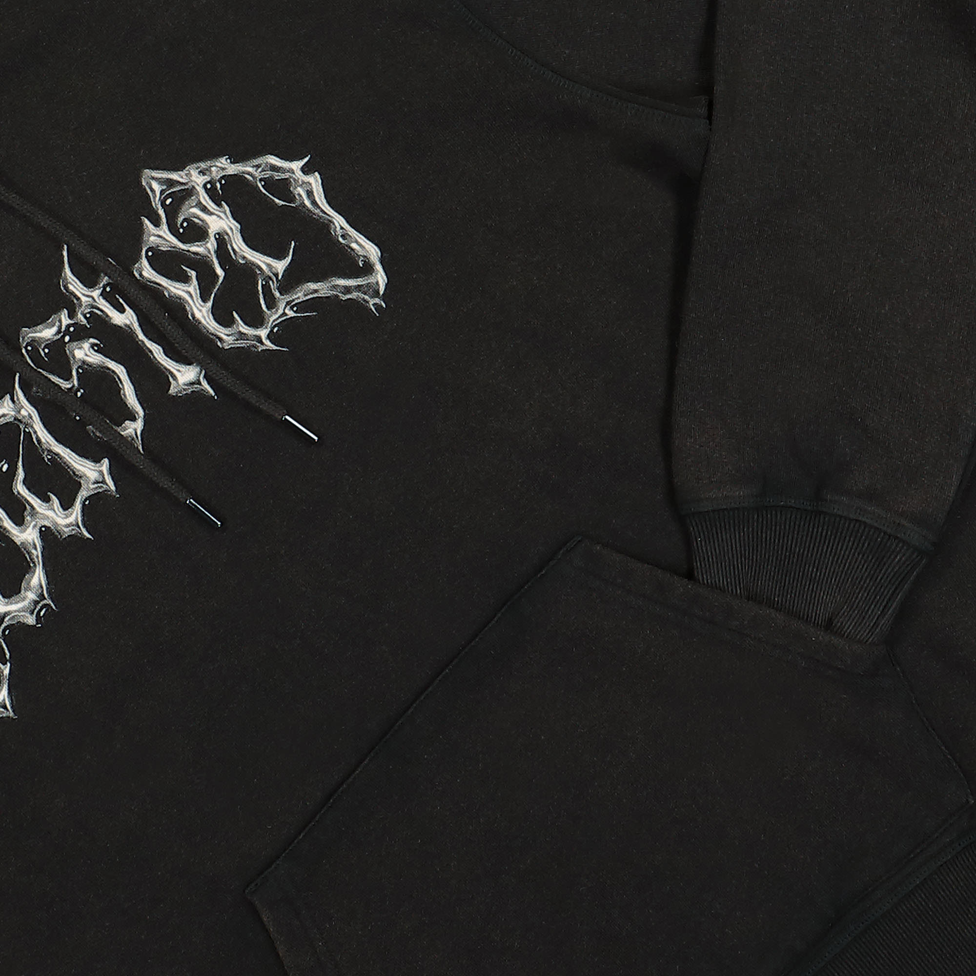 Wasted Paris Venom Hoodie Faded Black Hoodies Detail view 1 | Overkill