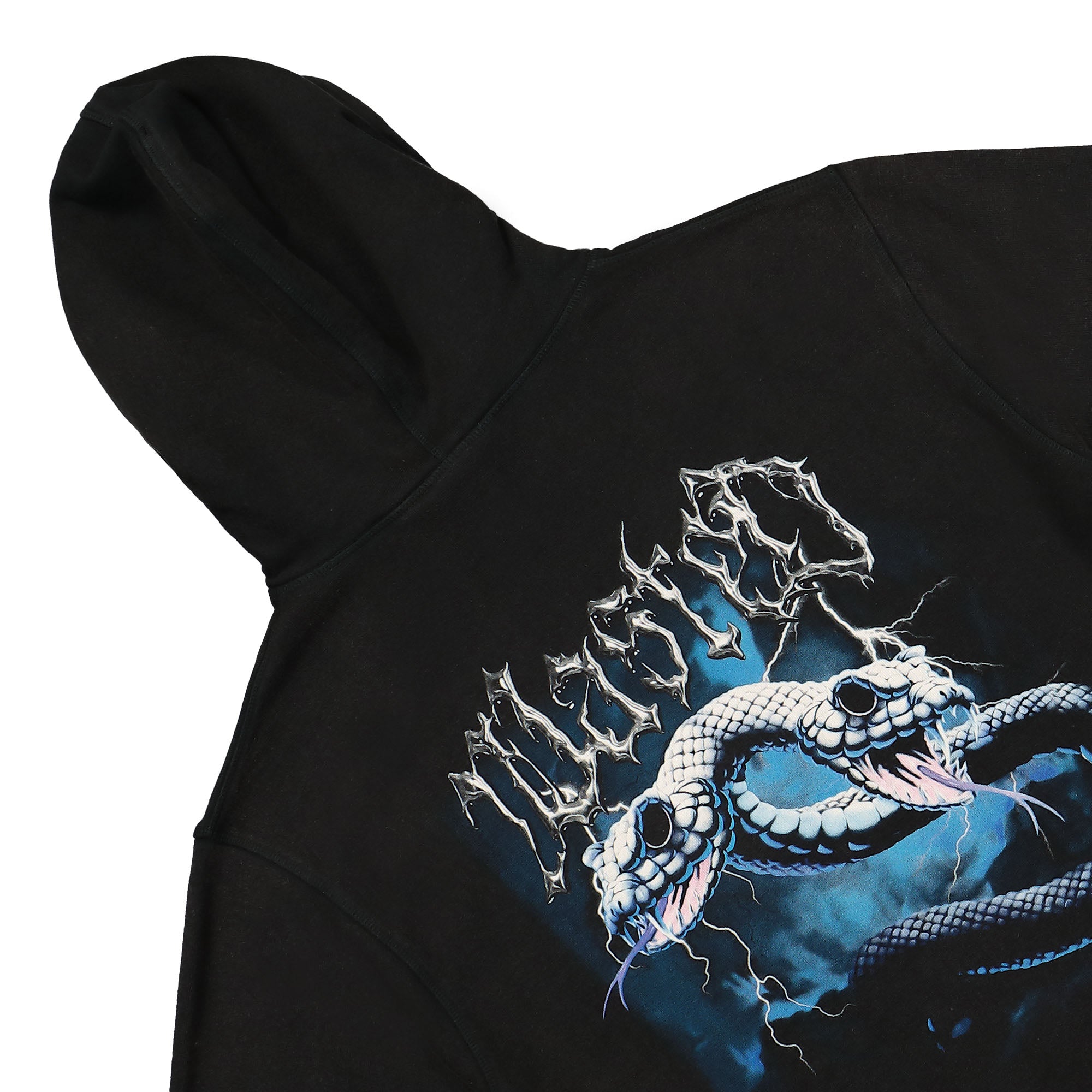 Wasted Paris Venom Hoodie Faded Black Hoodies Detailfoto | Overkill