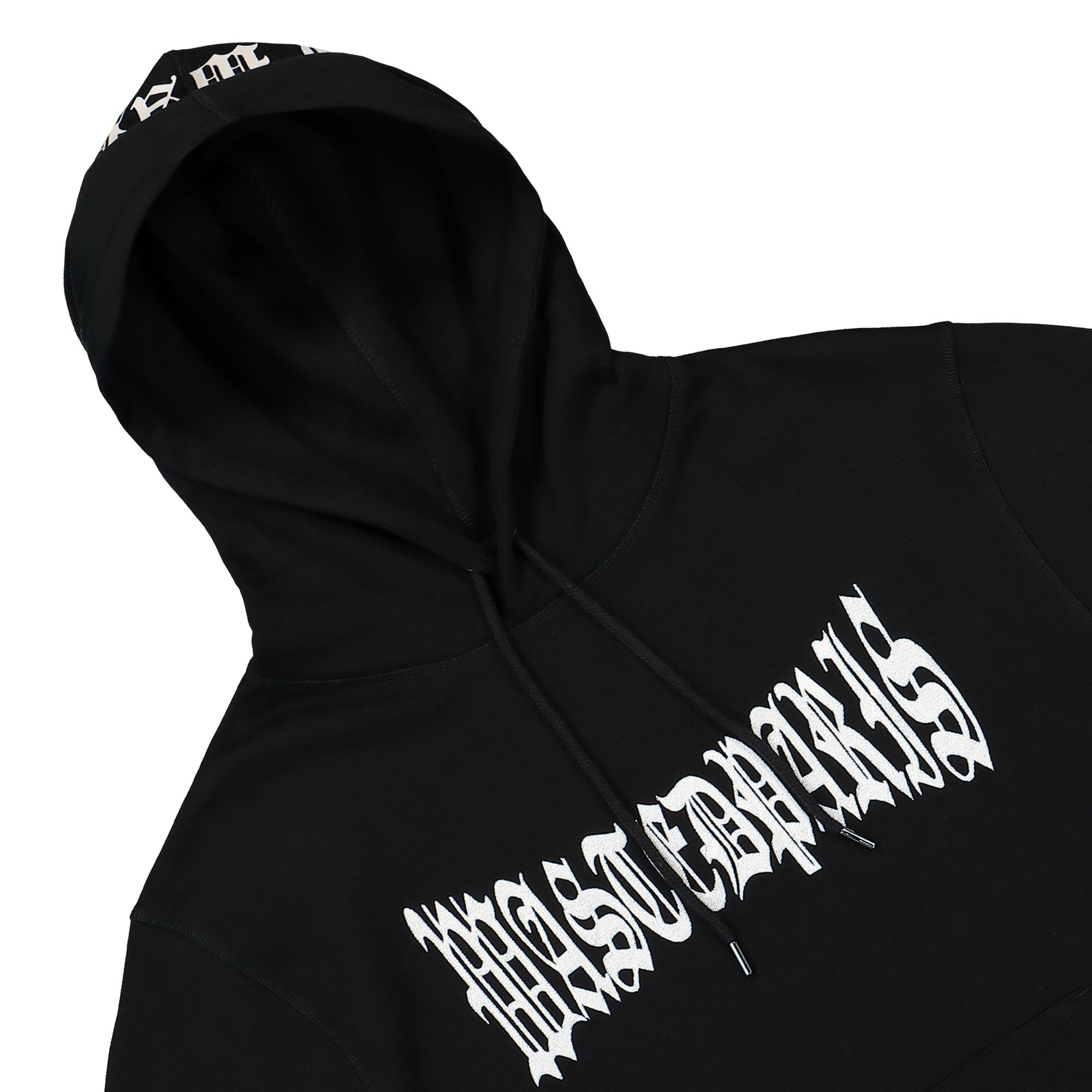 Wasted Paris Always Faithful Hoodie Black Hoodies Material | Overkill
