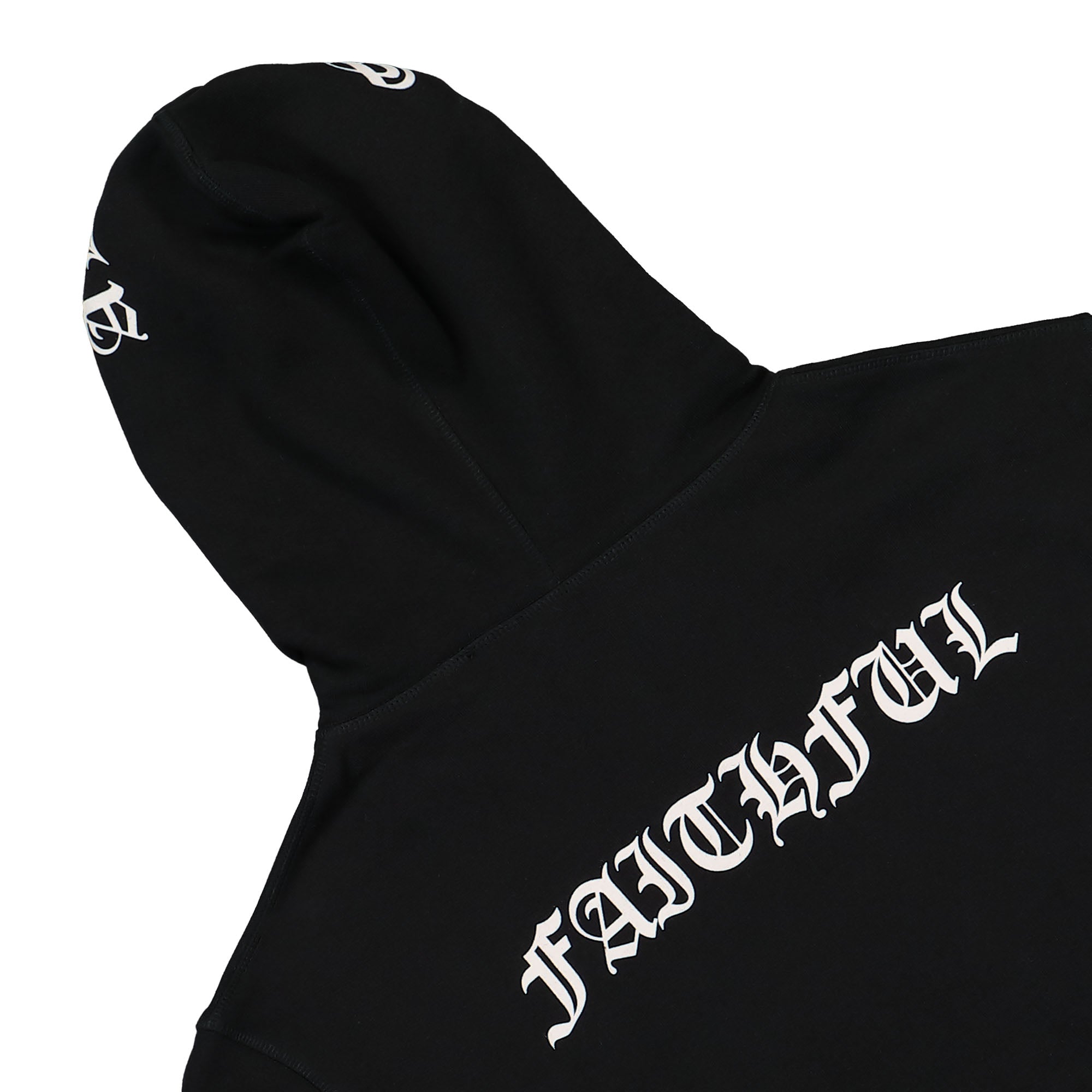 Wasted Paris Always Faithful Hoodie Black Hoodies Detail view 1 | Overkill