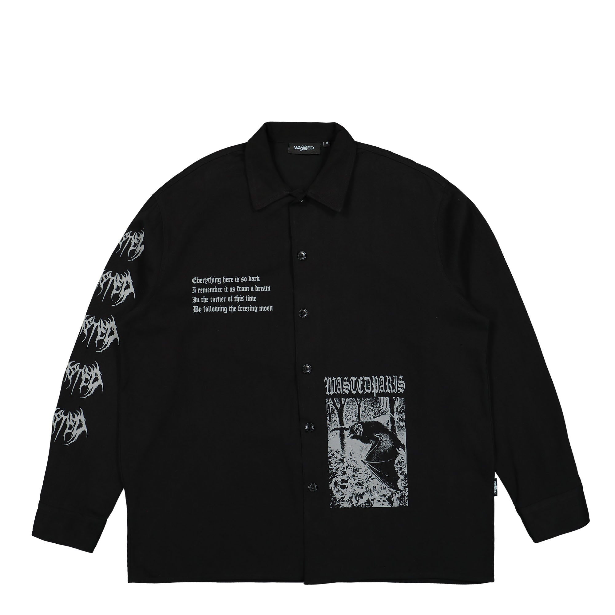 Wasted Paris Square Sight Shirt Black Shirts 164012 / Black | Overkill