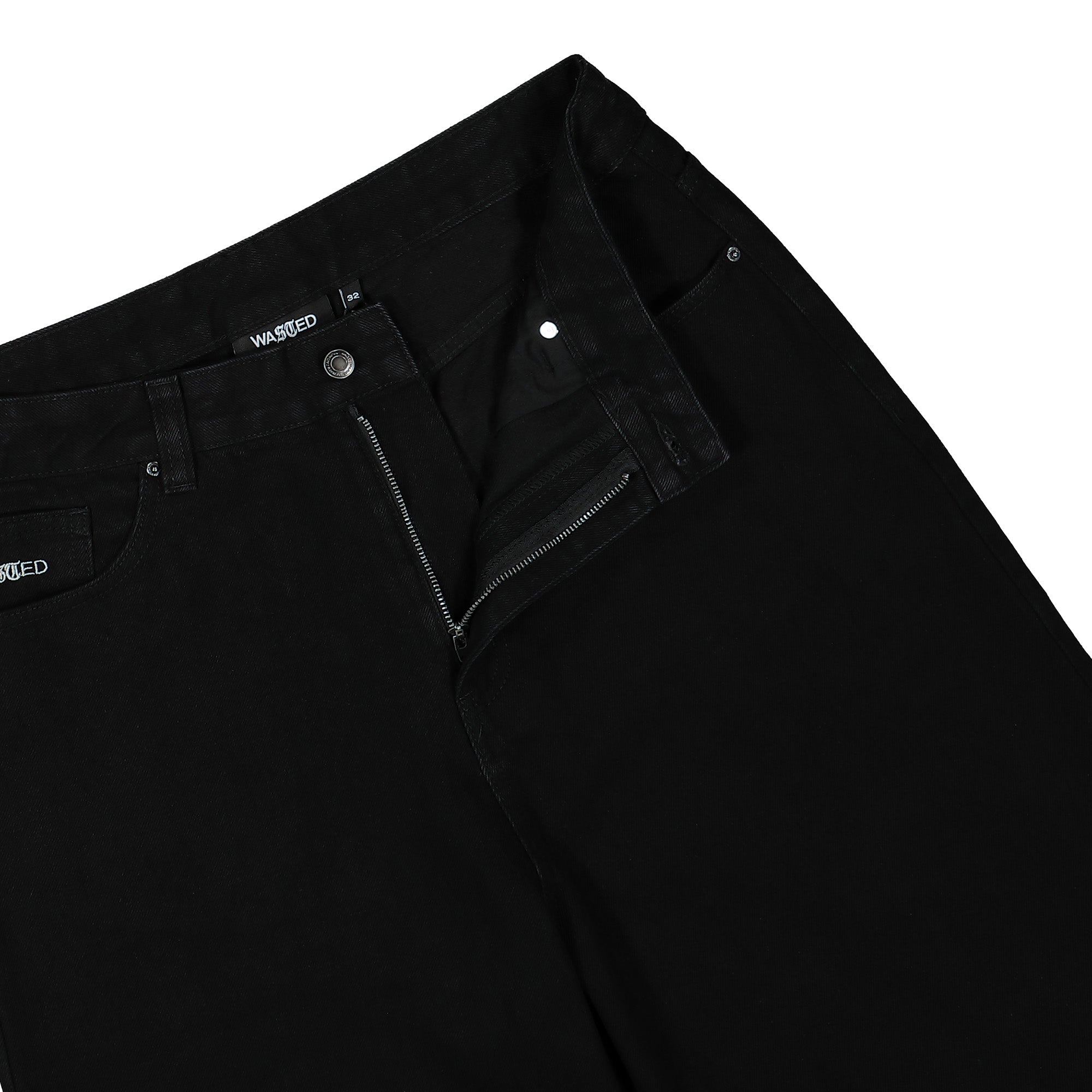 Wasted Paris Signature Casper Pant Black Jeans Detail view 2 | Overkill