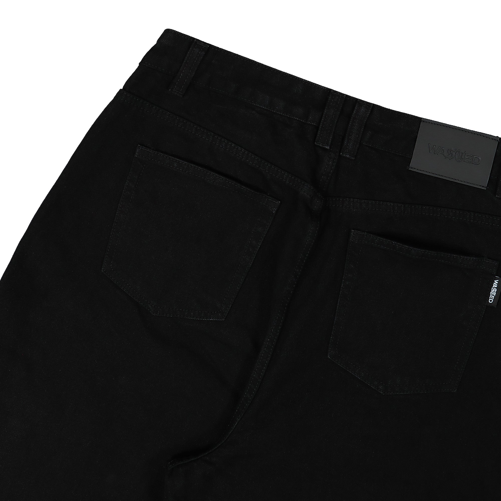 Wasted Paris Signature Casper Pant Black Jeans Detail view 3 | Overkill