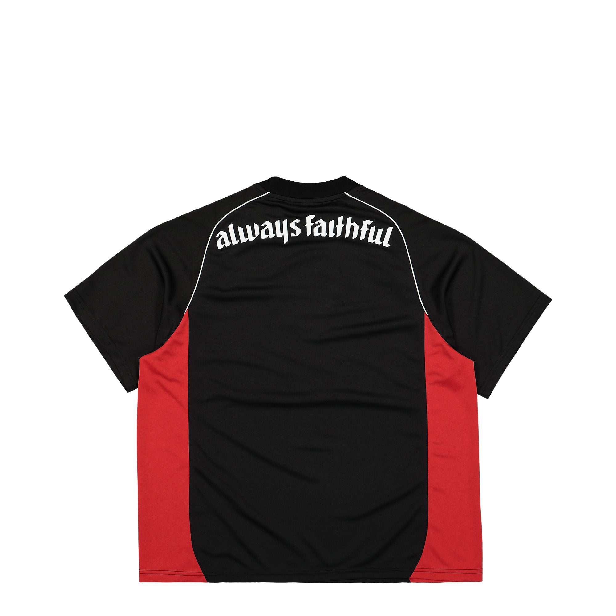 Wasted Paris Rain Football Jersey Black T-Shirts Close-up | Overkill