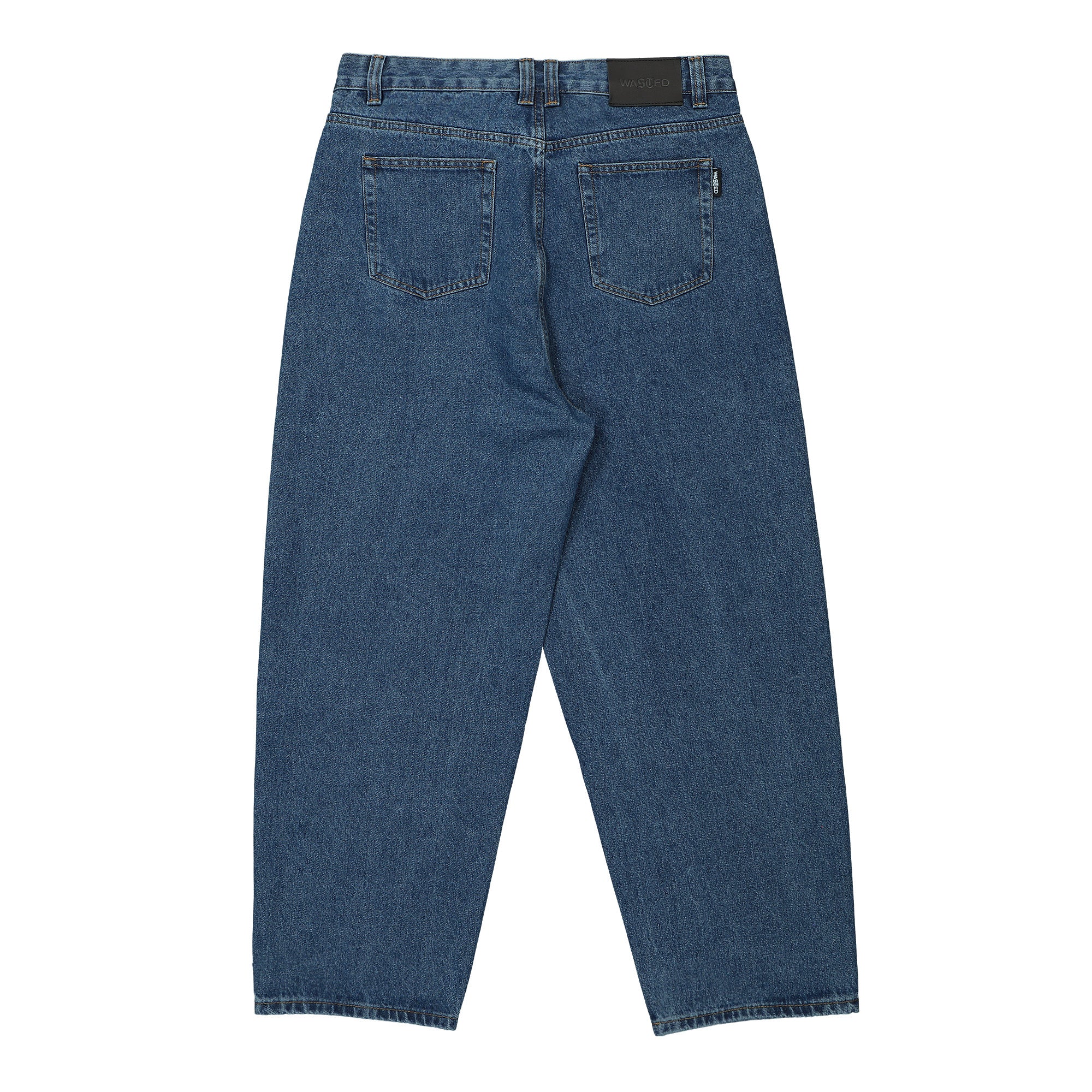 Wasted Paris Signature Casper Pant Washed Blue Jeans Material | Overkill