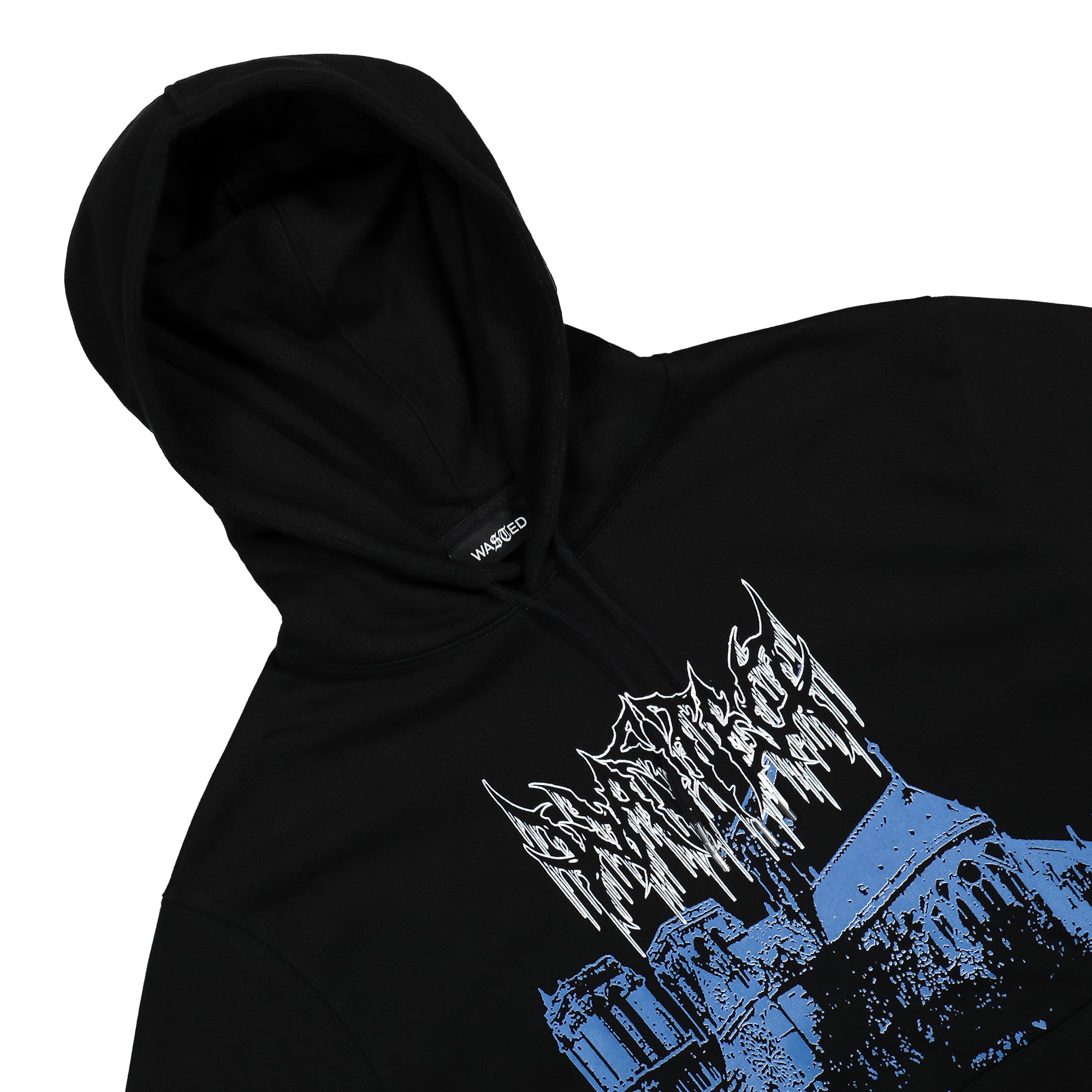 Wasted Paris Vault Hoodie Black Hoodies Material | Overkill