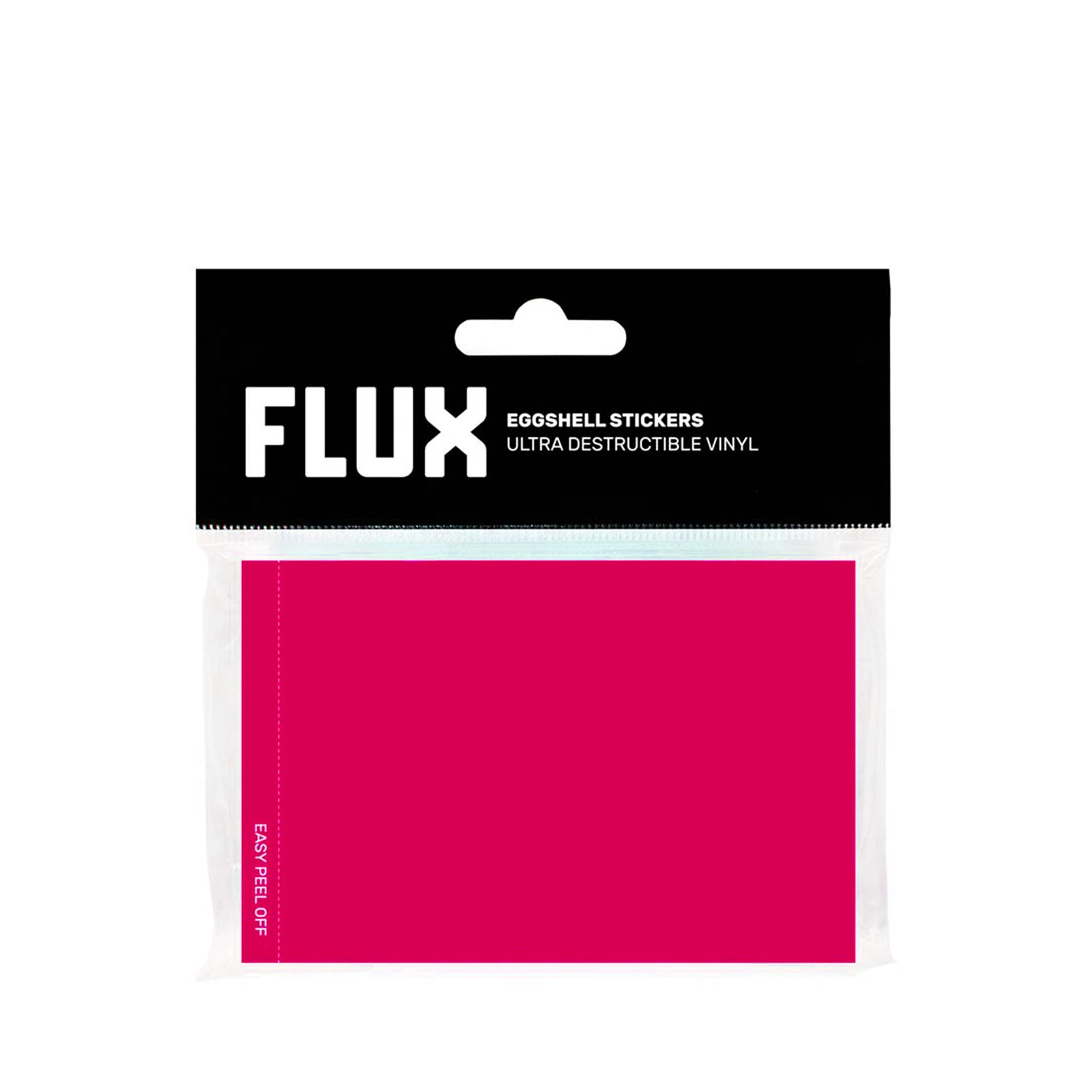 Flux Eggshell Stickers Magenta 50 Pack Sticker FX-ST.50MAG | Overkill
