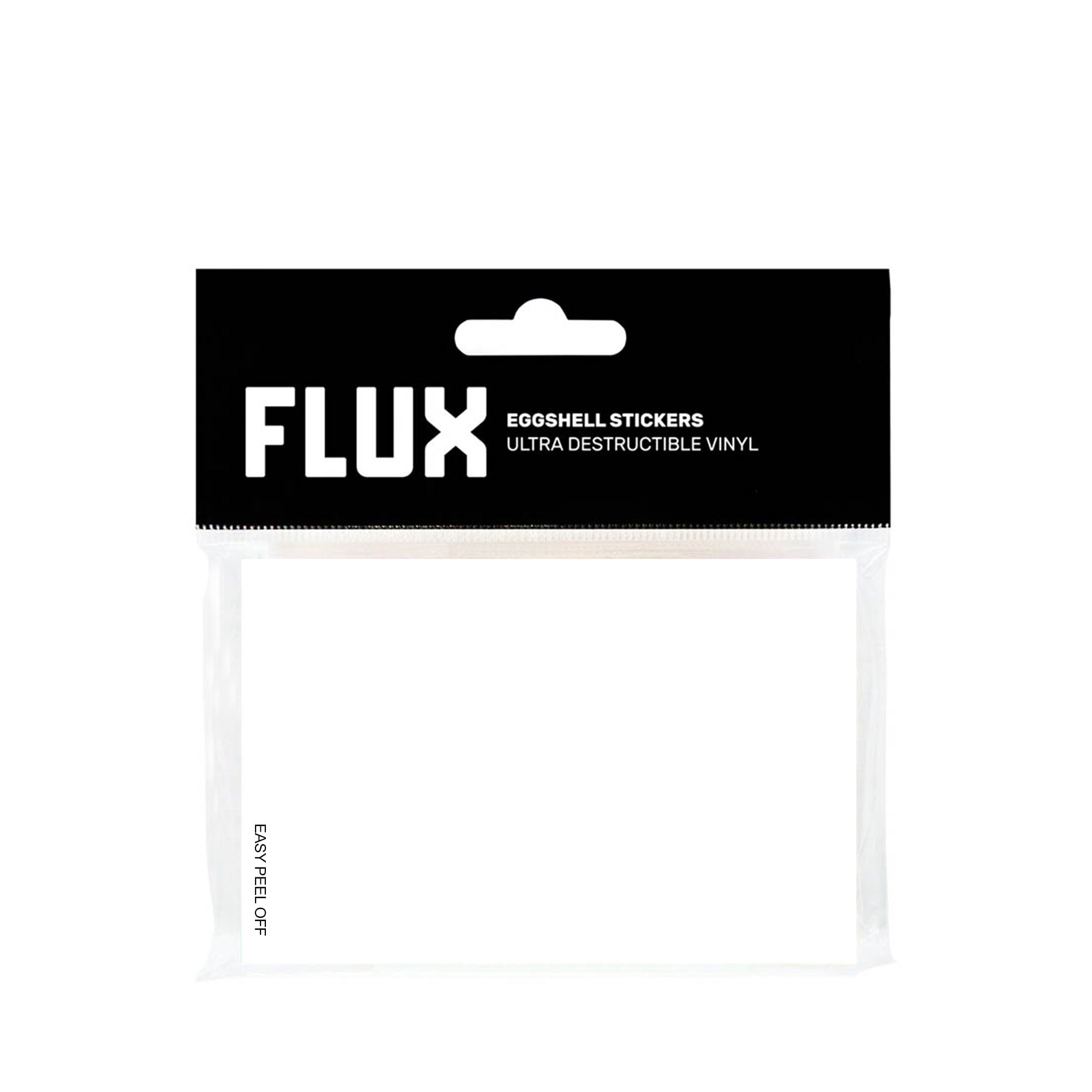 Flux Eggshell Stickers White 50 Pack Sticker FX-ST.50WHT | Overkill