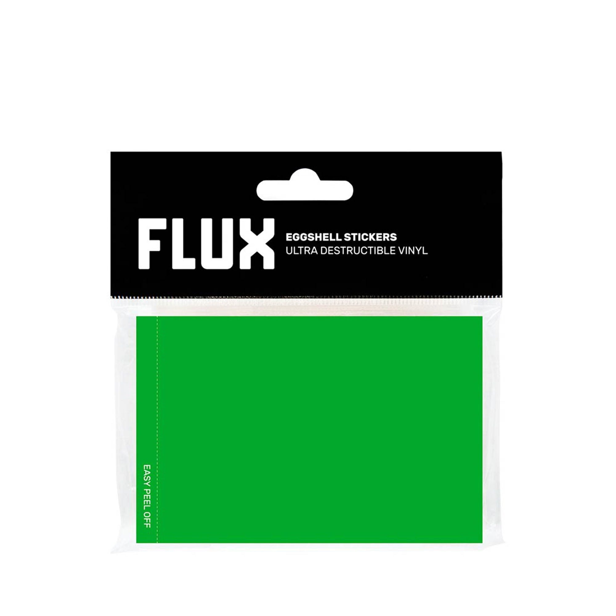 Flux Eggshell Stickers Green 50 Pack Sticker FX-ST.50GRN | Overkill