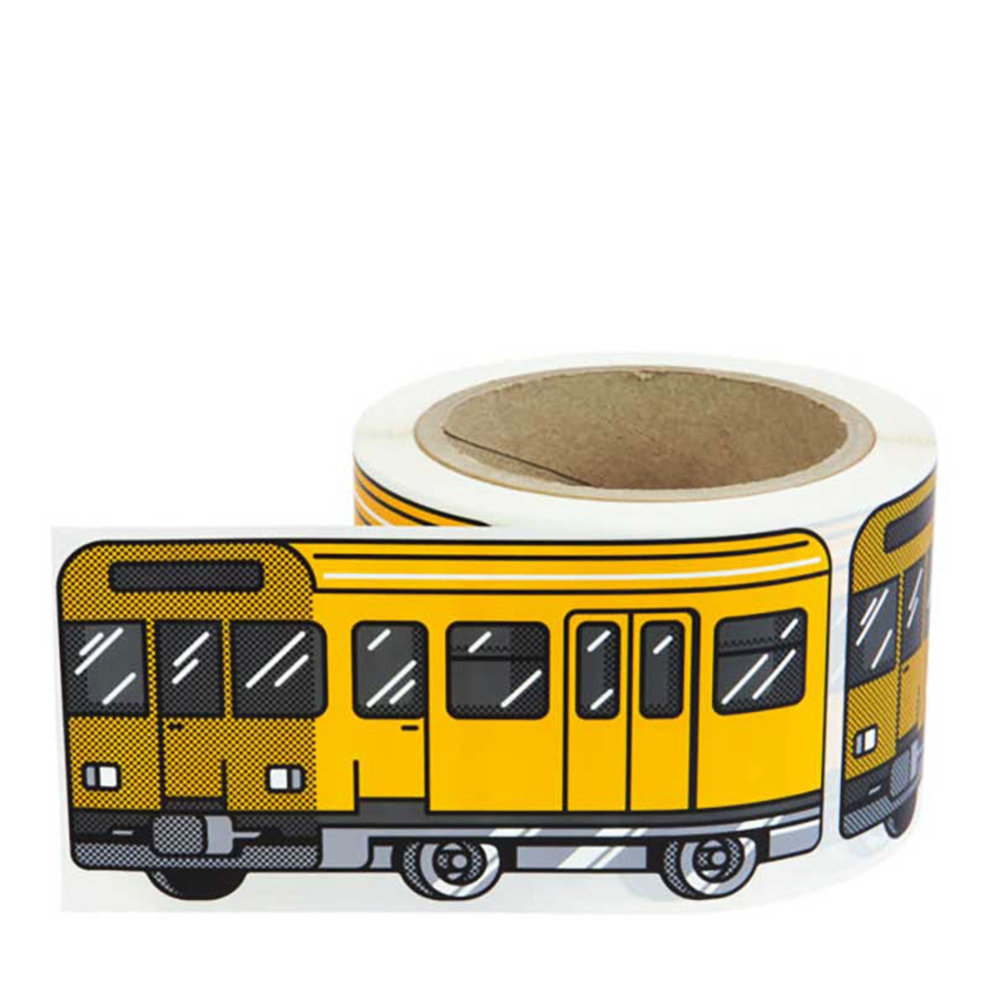 Flux System Stickers Berlin 200 pcs Yellow Graffiti Sticker Material | Overkill