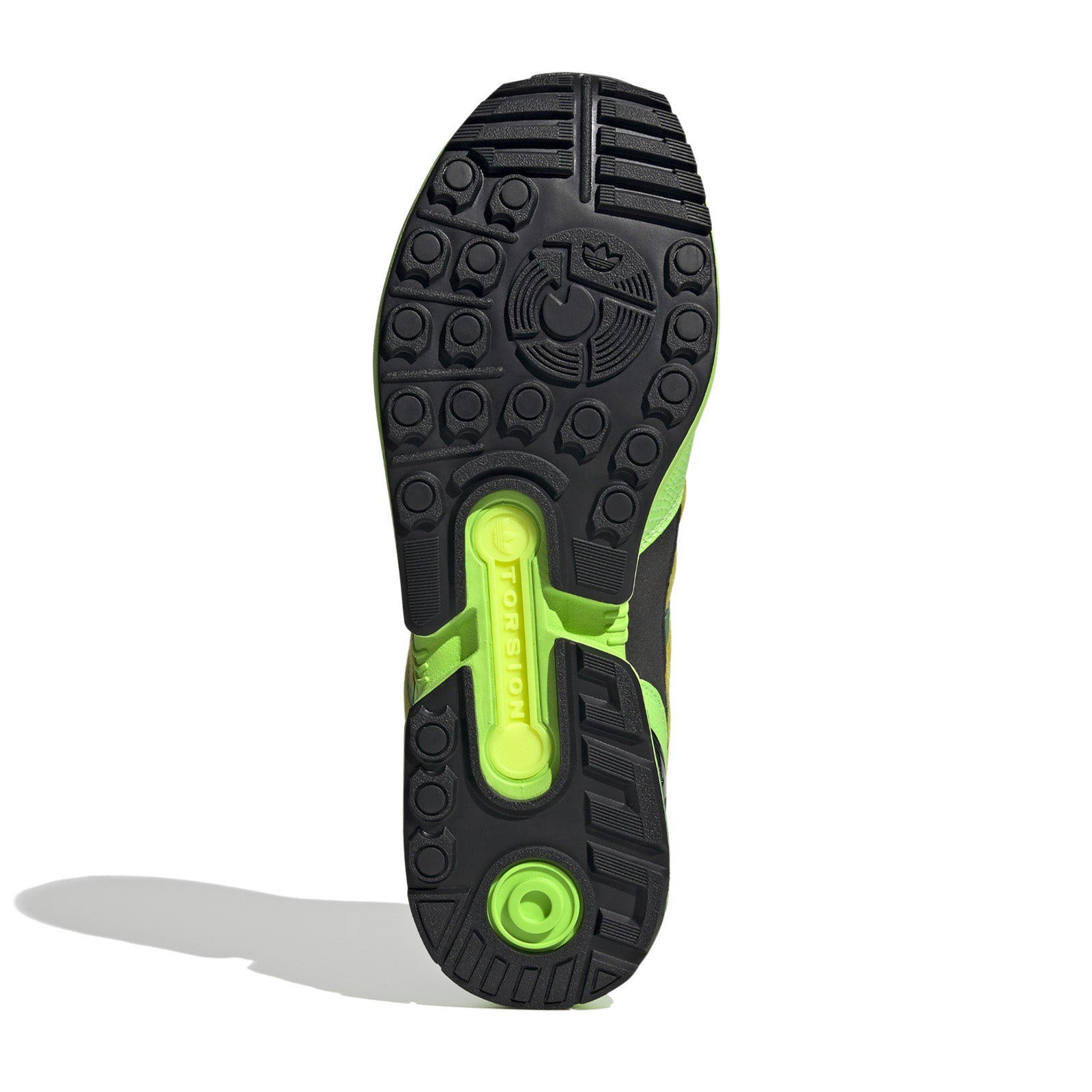 Atmos x adidas ZX 8000 G-SNK 3 Solar Green / Core Black / Supplier Colour Low Top Sneakers FX8593 Detail View 3 | Overkill