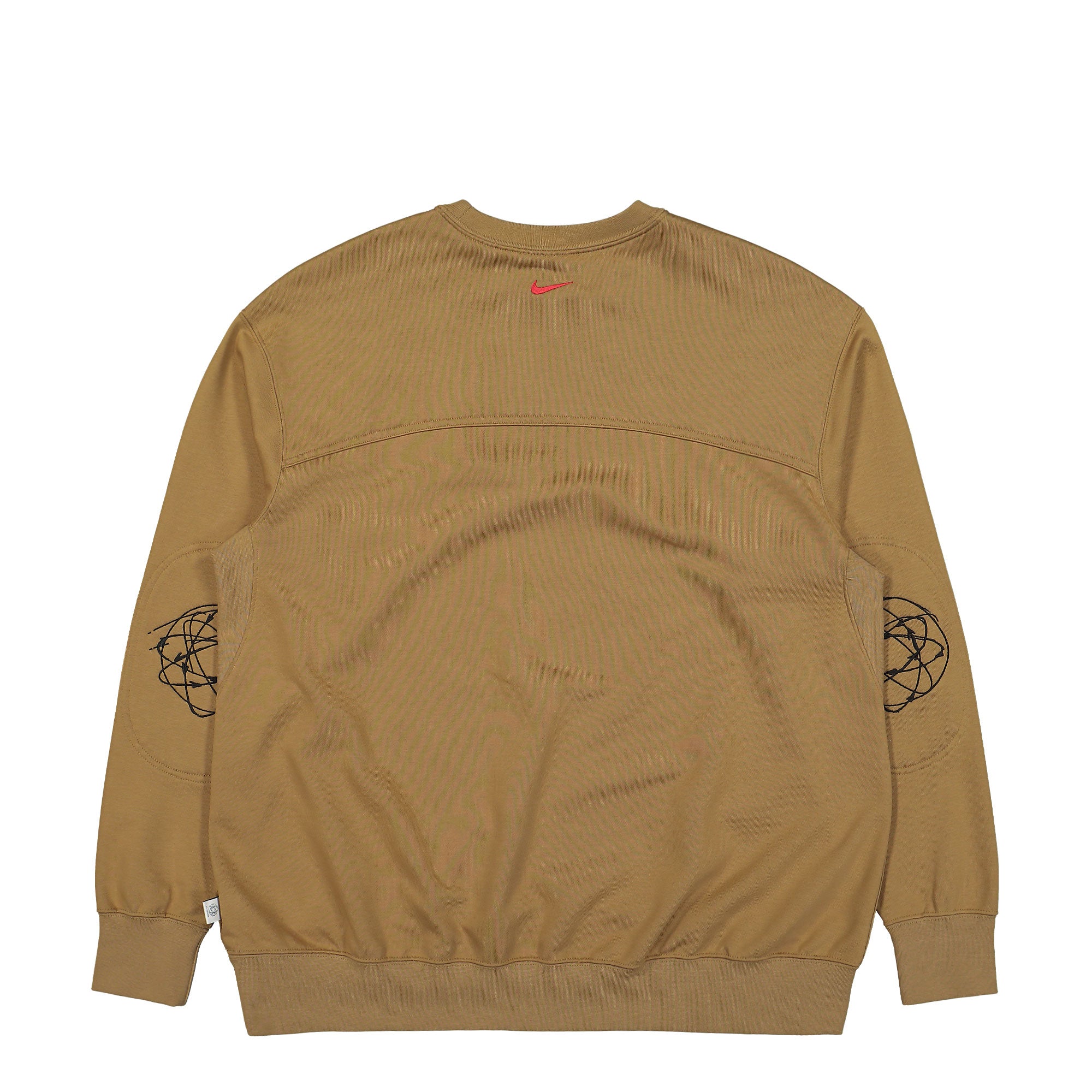 Nike W Breaking Loose French Terry Top Dark Driftwood Sweatshirts Material | Overkill