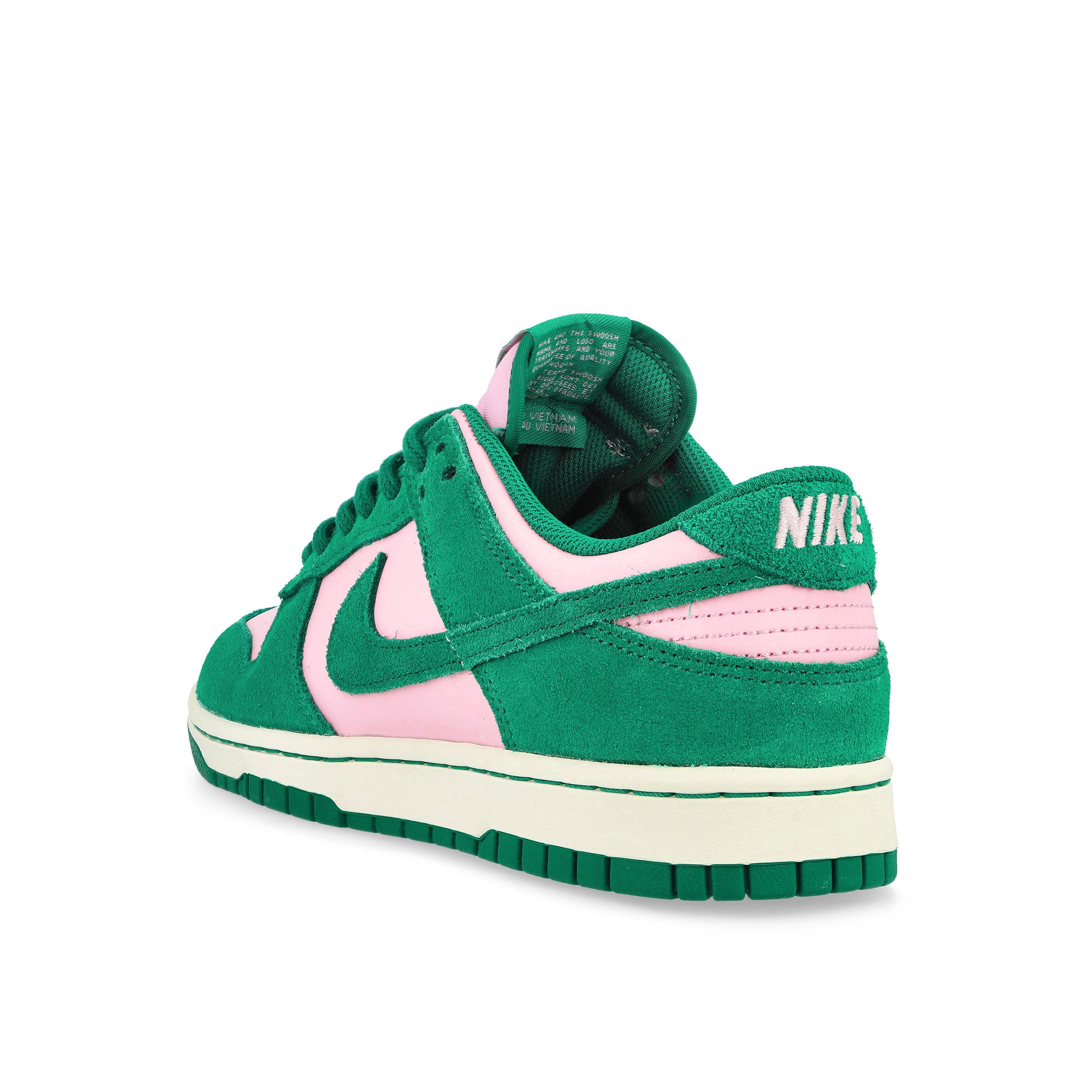 Nike Dunk Low Retro Med Soft Pink / Malachite - Sail Low Top Sneakers Material | Overkill
