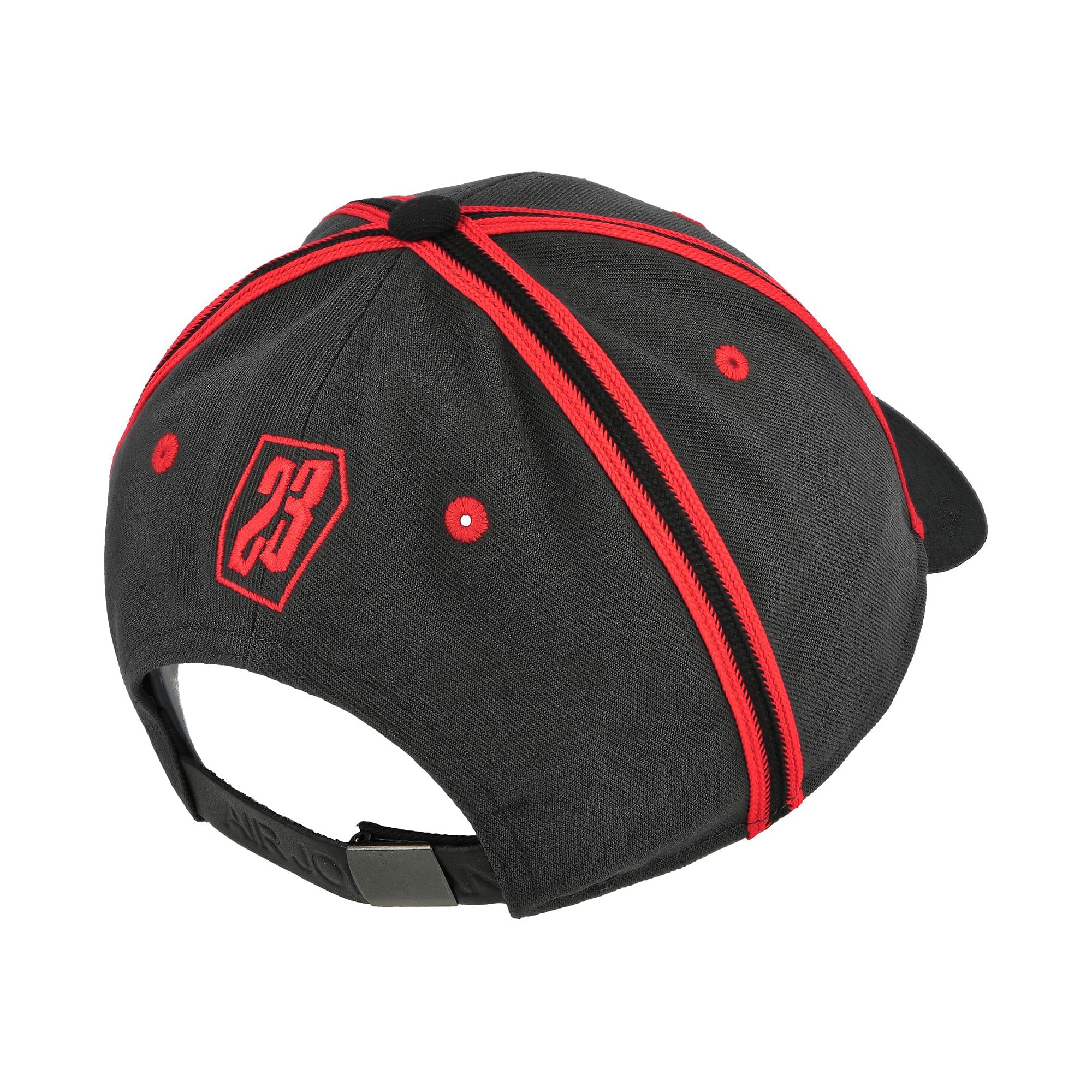 Jordan Club Cap Dark Smoke Grey / University Red Caps Detail view 1 | Overkill